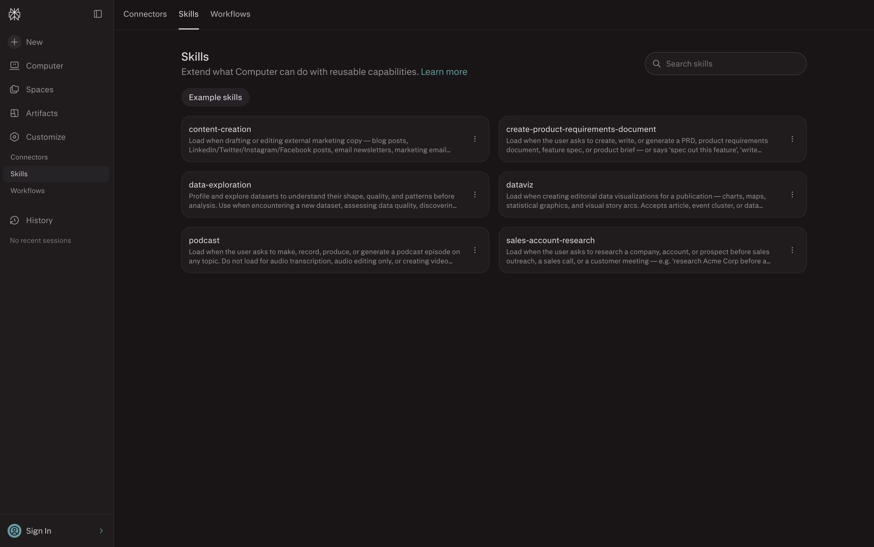 Perplexity screenshot 5