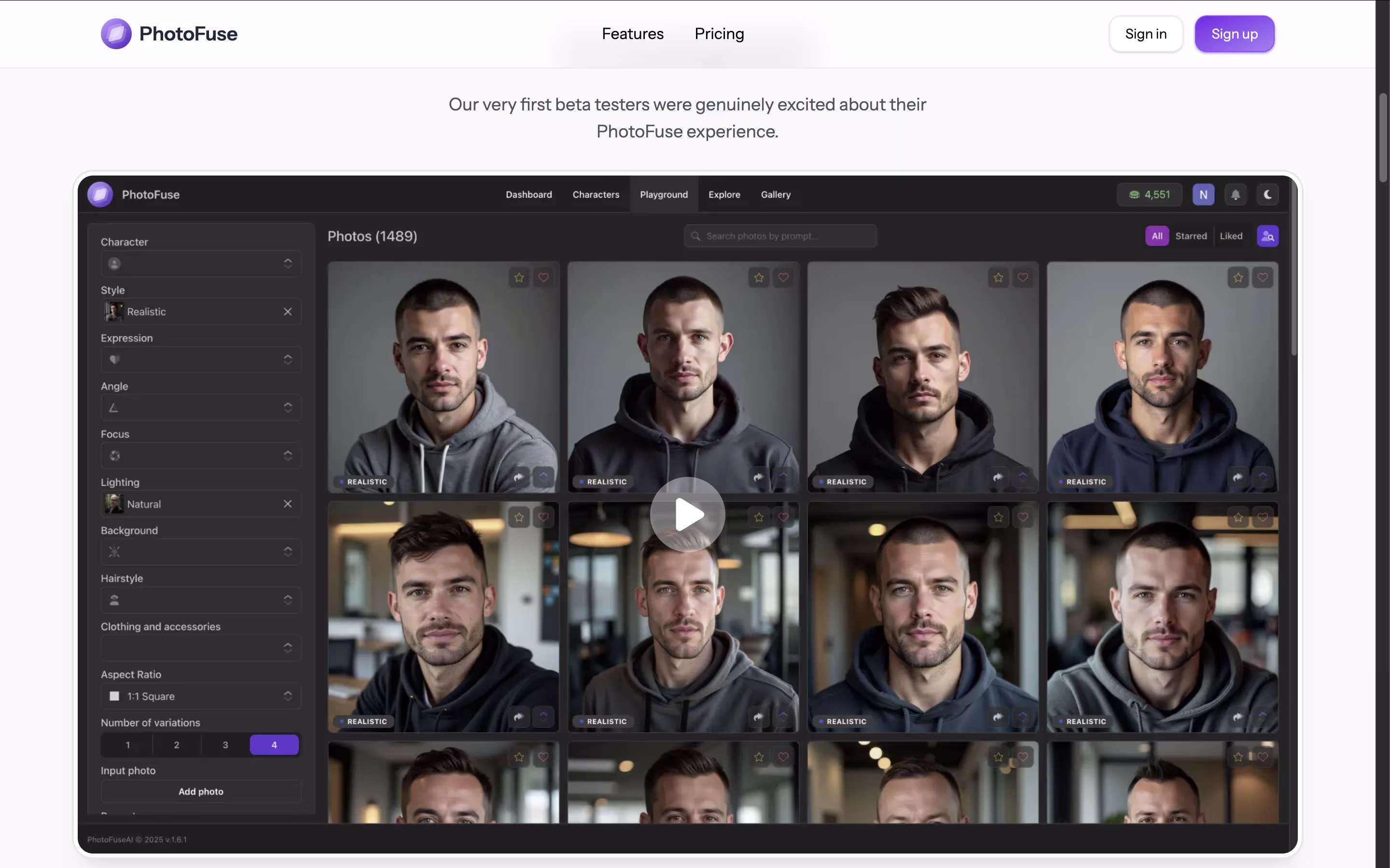 PhotoFuse screenshot 2