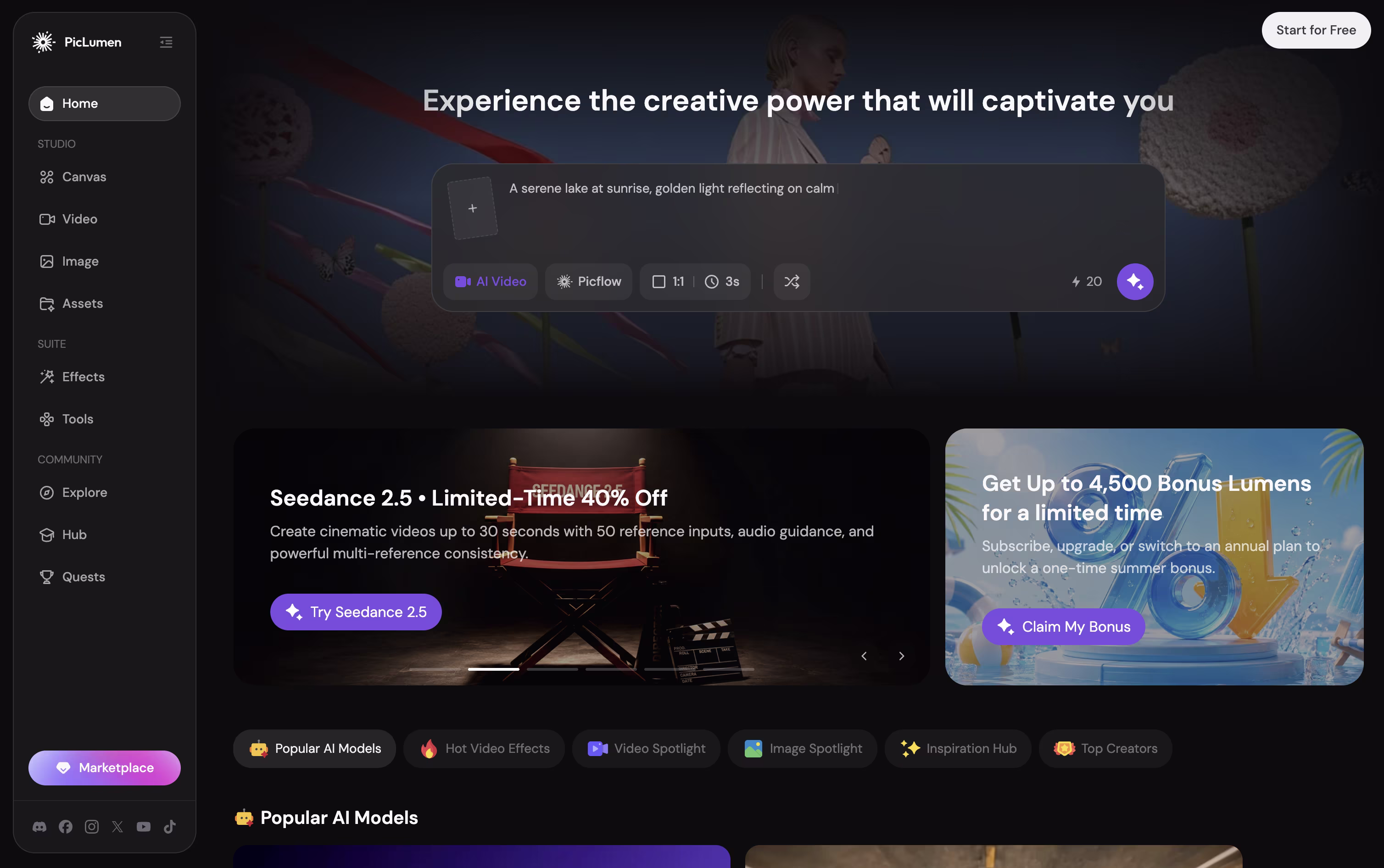PicLumen screenshot
