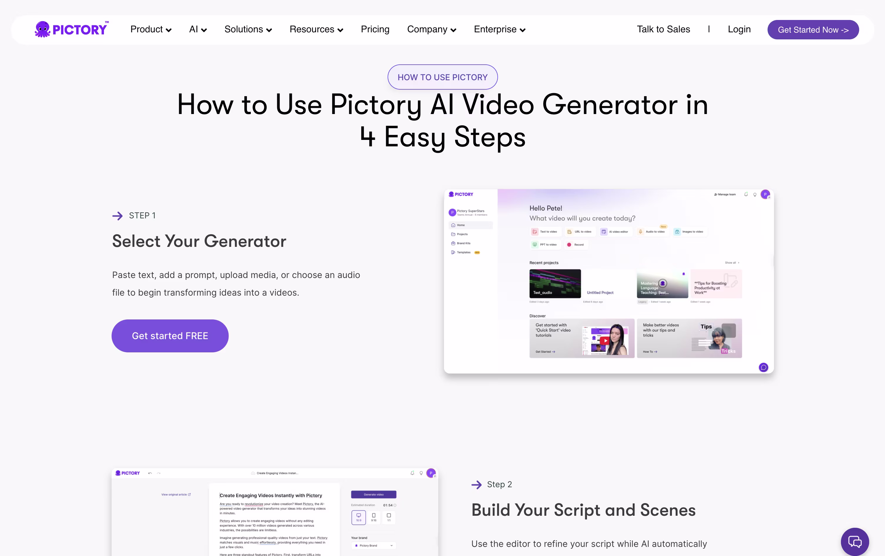 Pictory screenshot 5