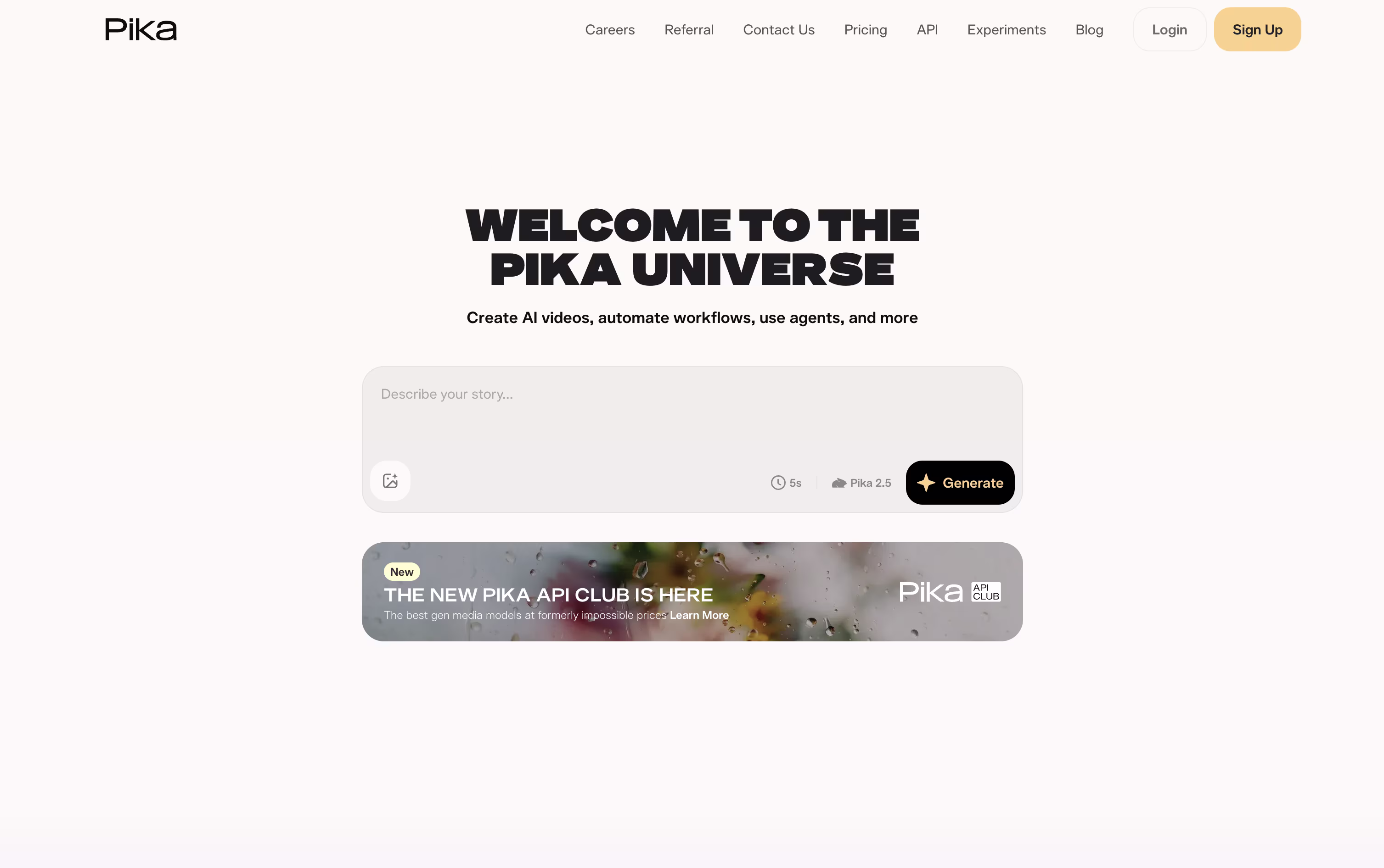 Pika screenshot