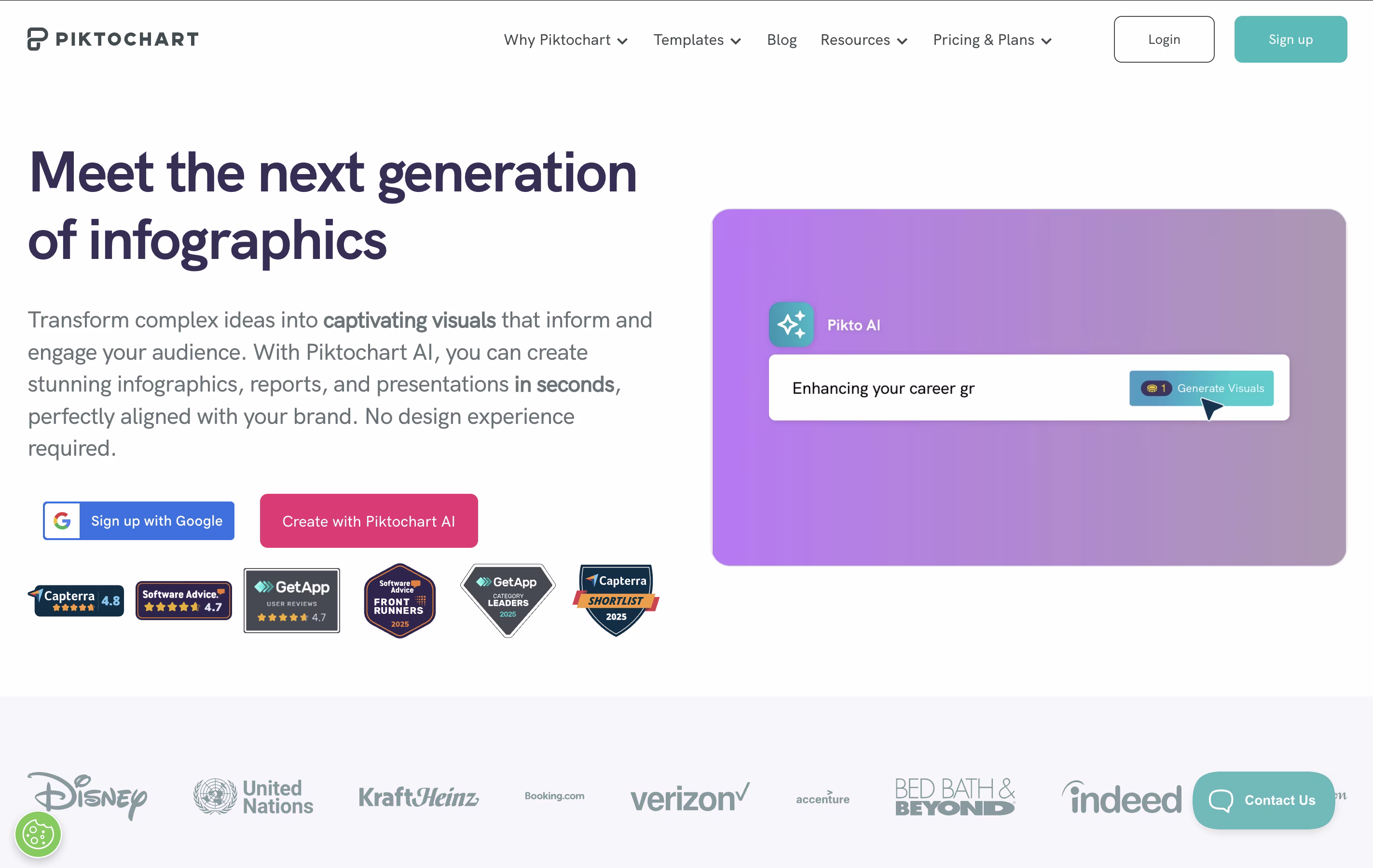 Piktochart screenshot Piktochart screenshot