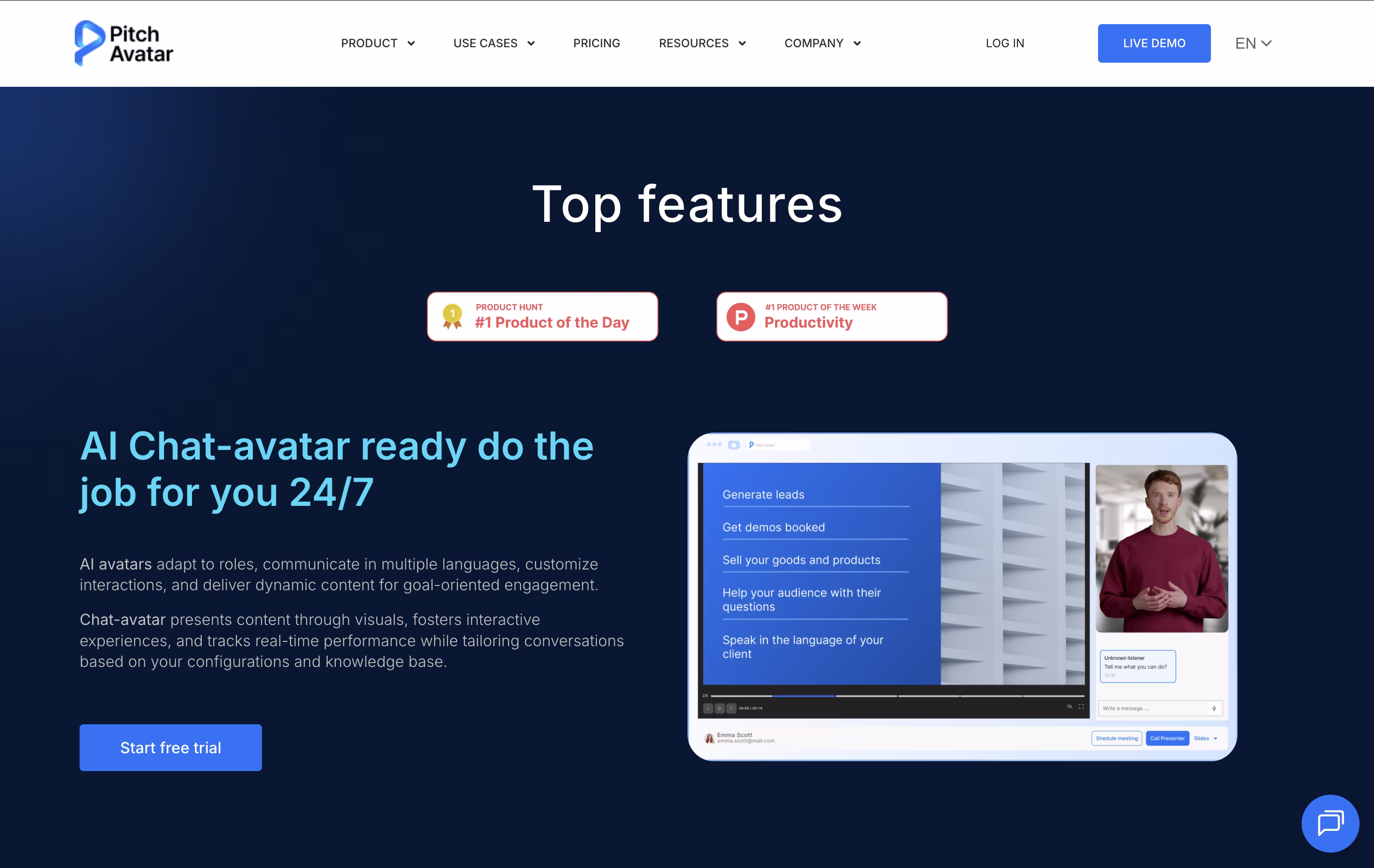 Pitch Avatar screenshot 3