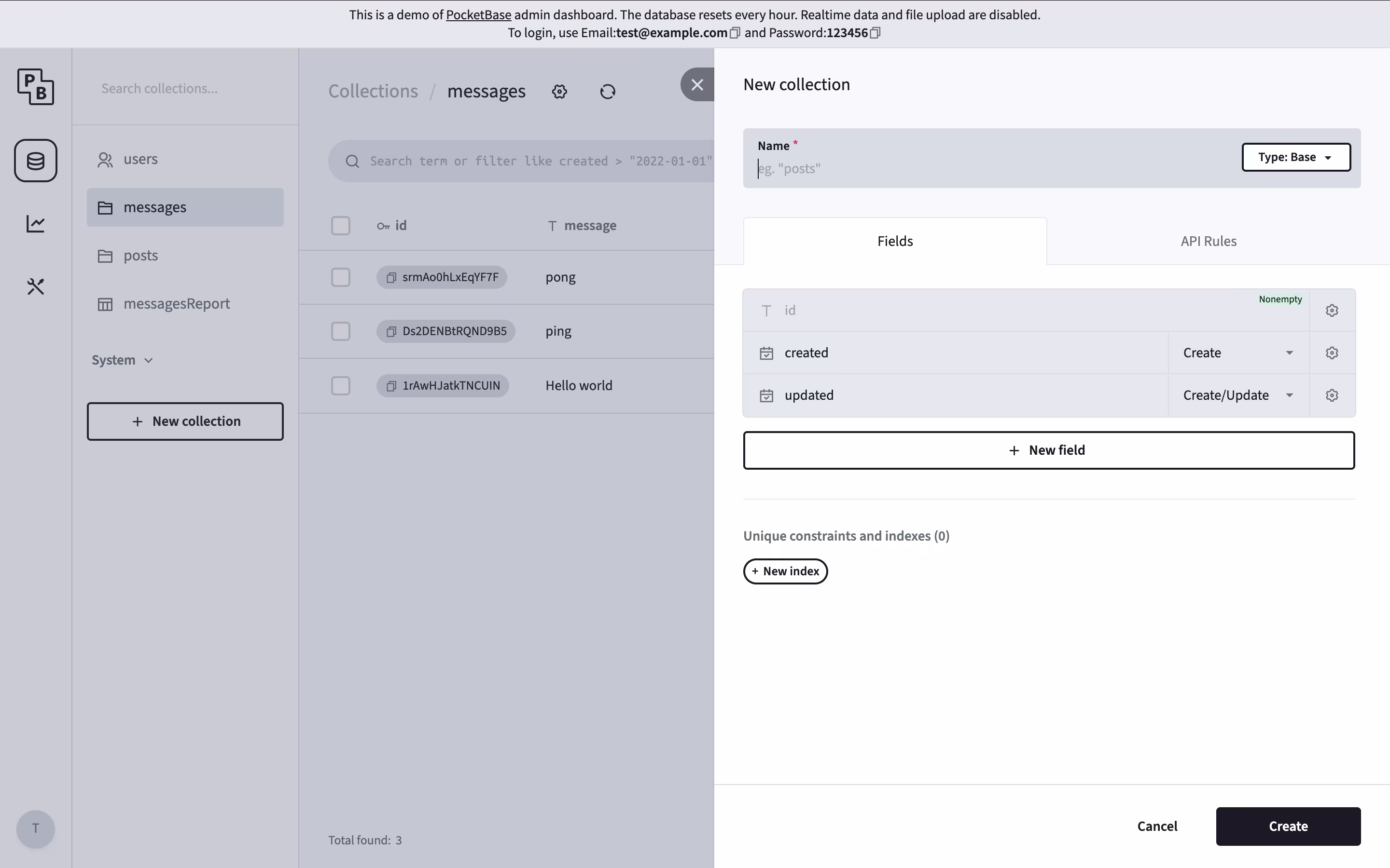 PocketBase screenshot 4