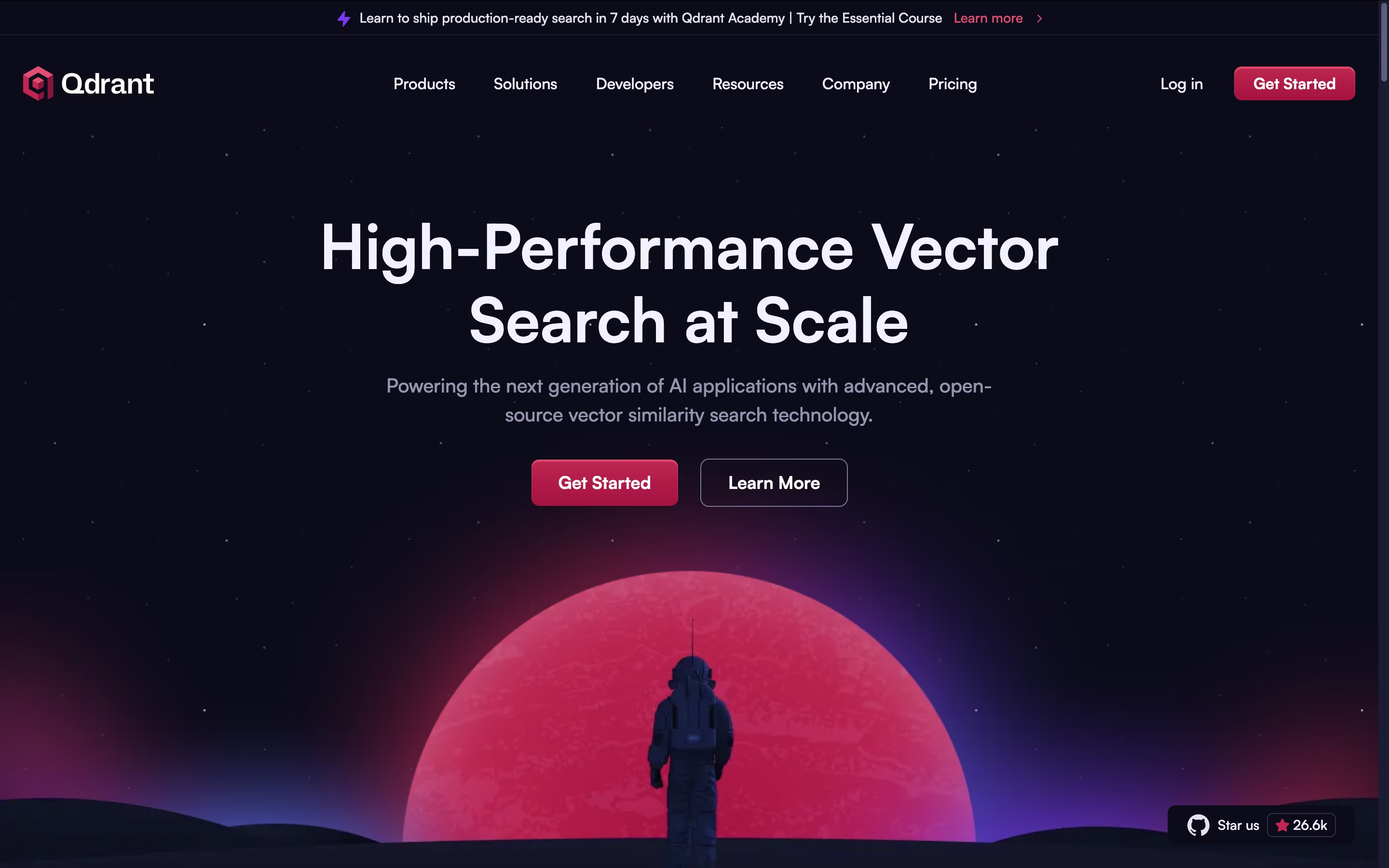 Qdrant screenshot