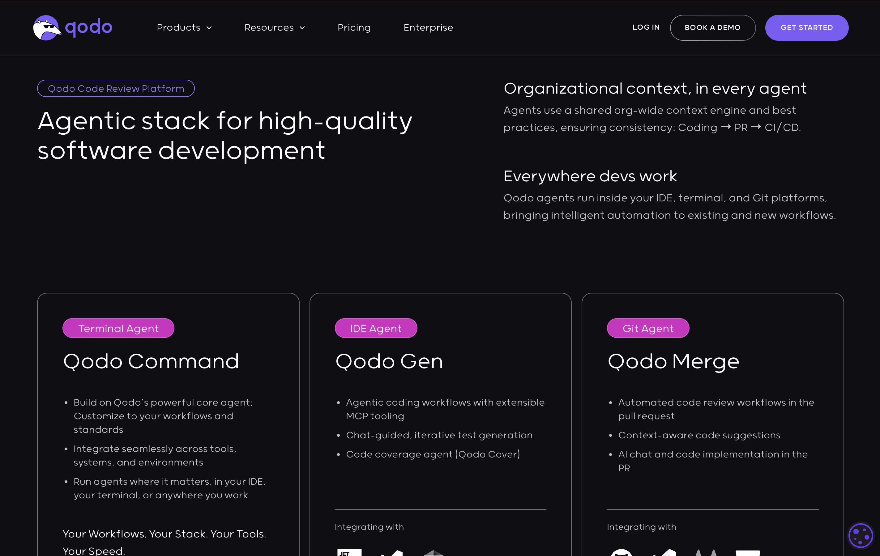 Qodo screenshot 2
