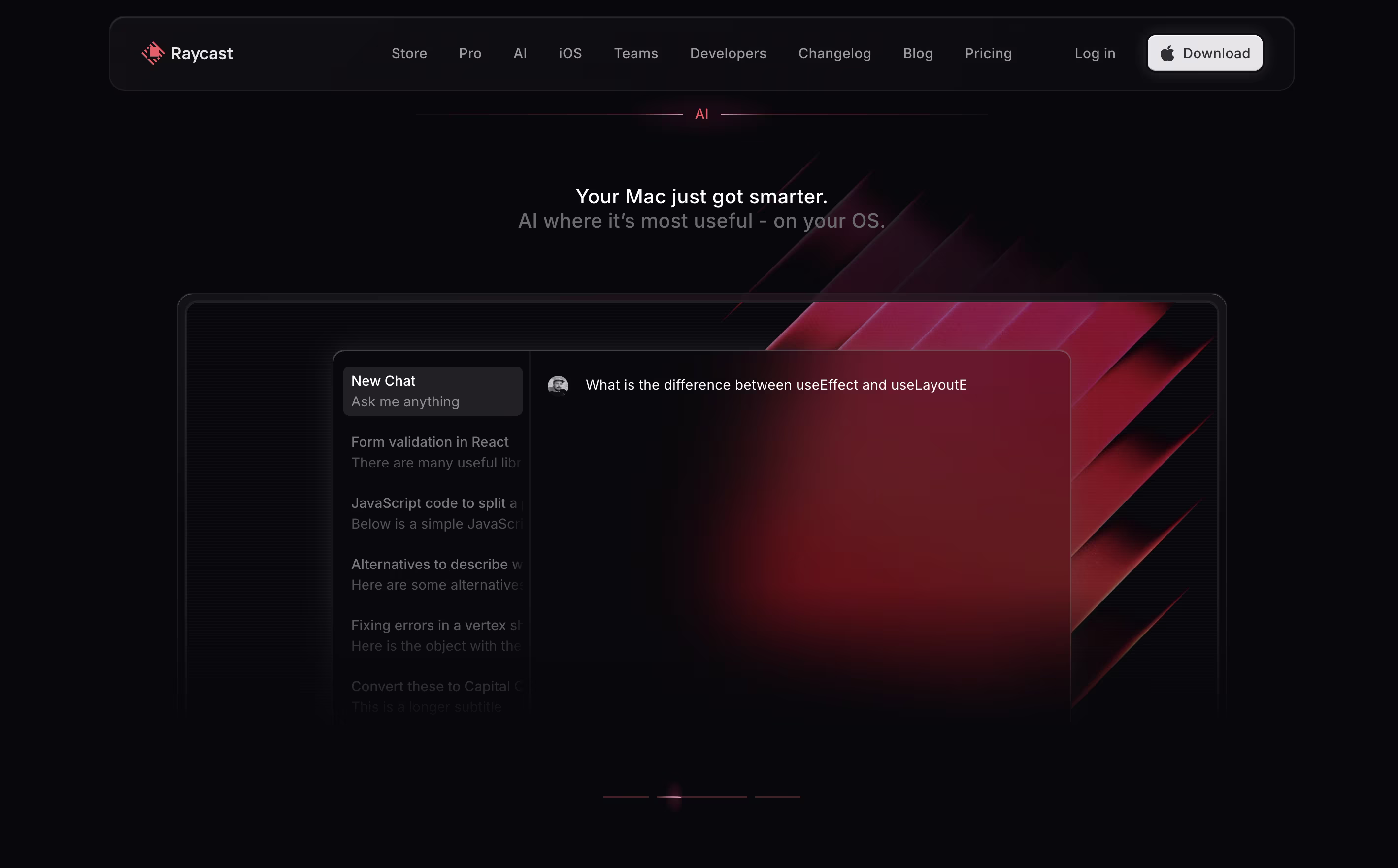 Raycast screenshot 4