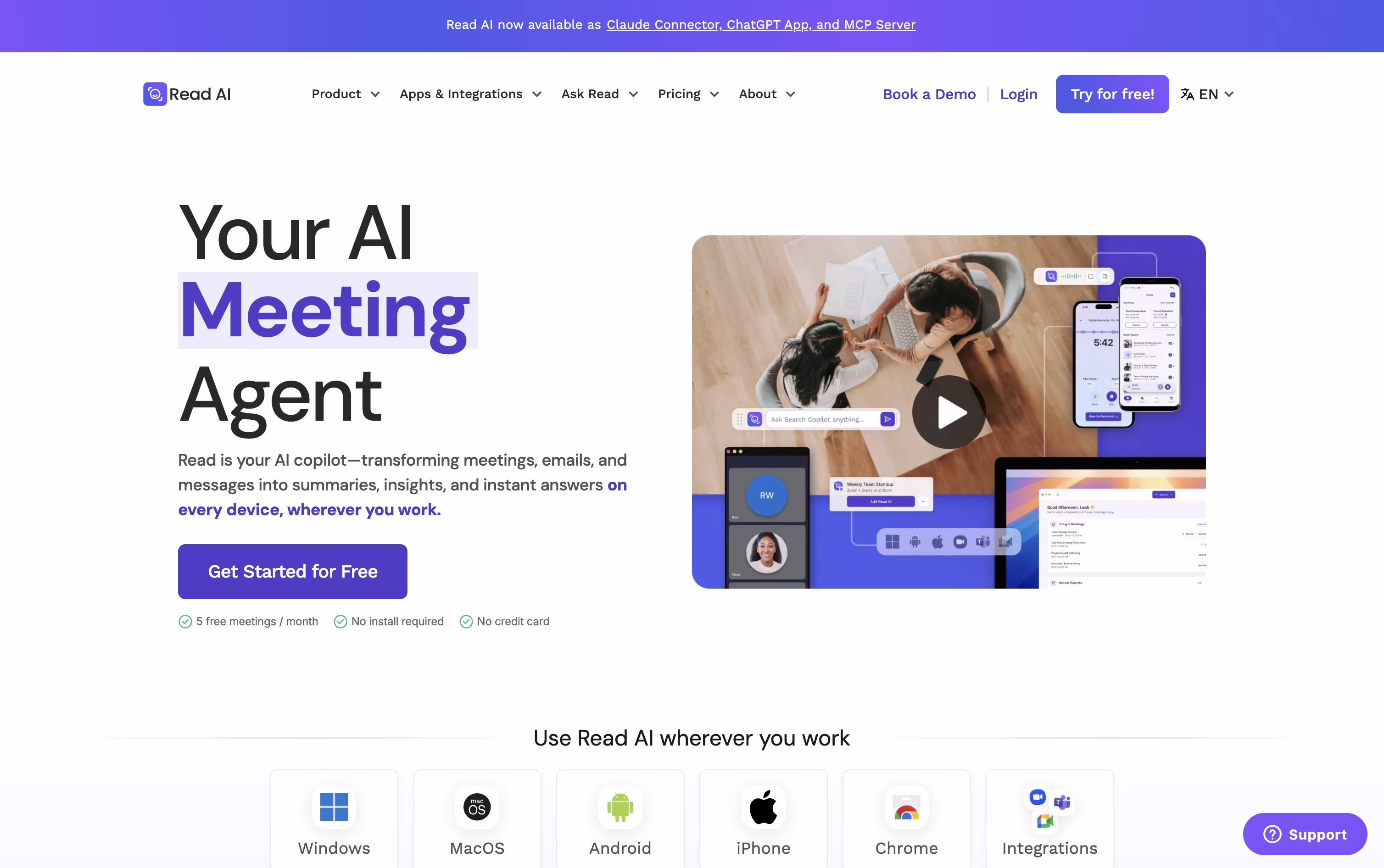 Read AI screenshot Read AI screenshot