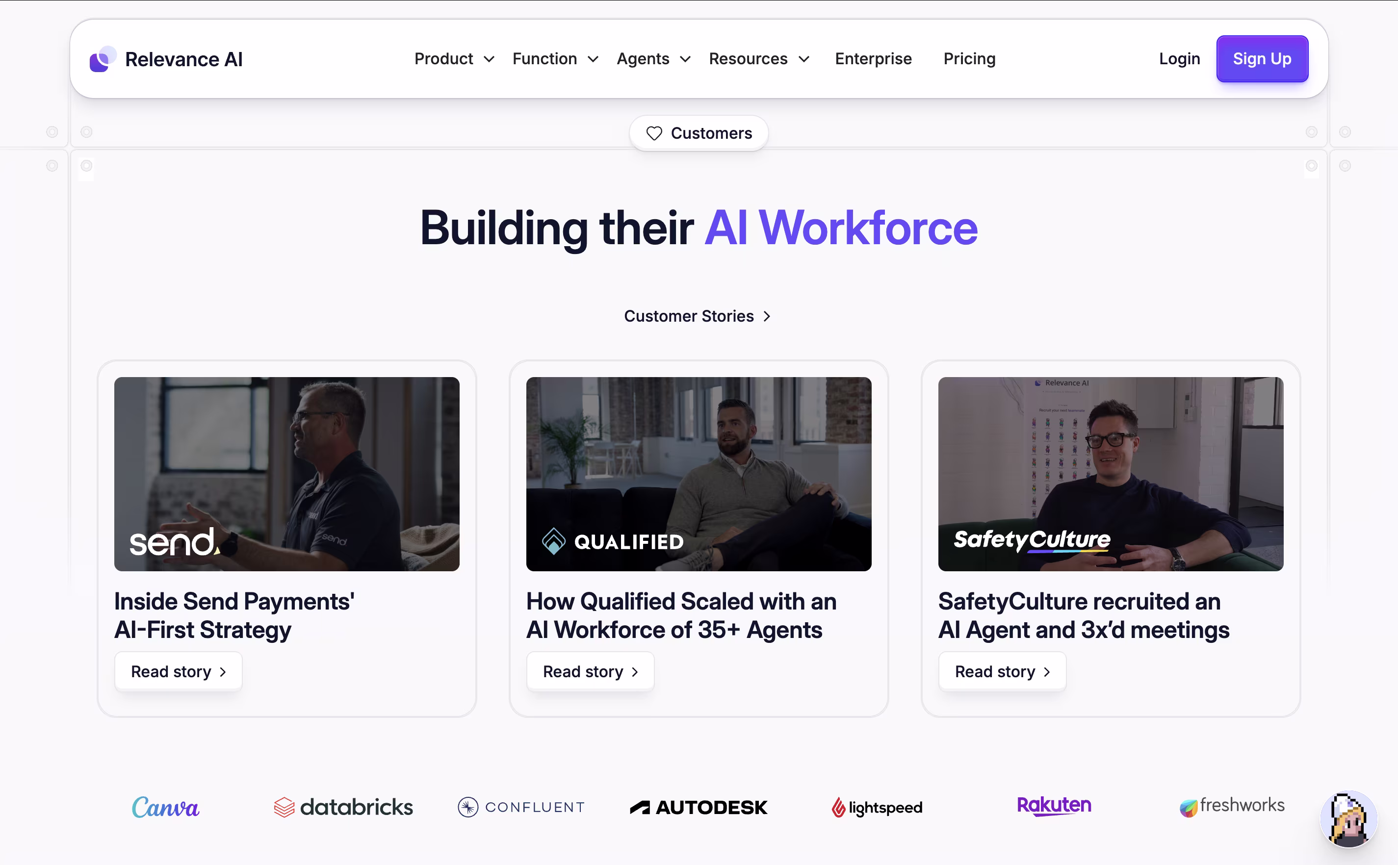 Relevance AI screenshot 2