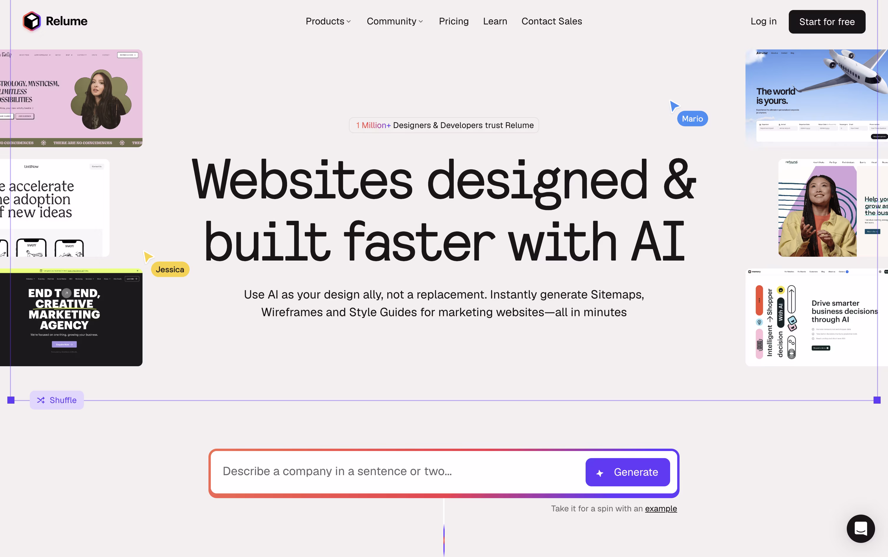 Relume featured screenshot