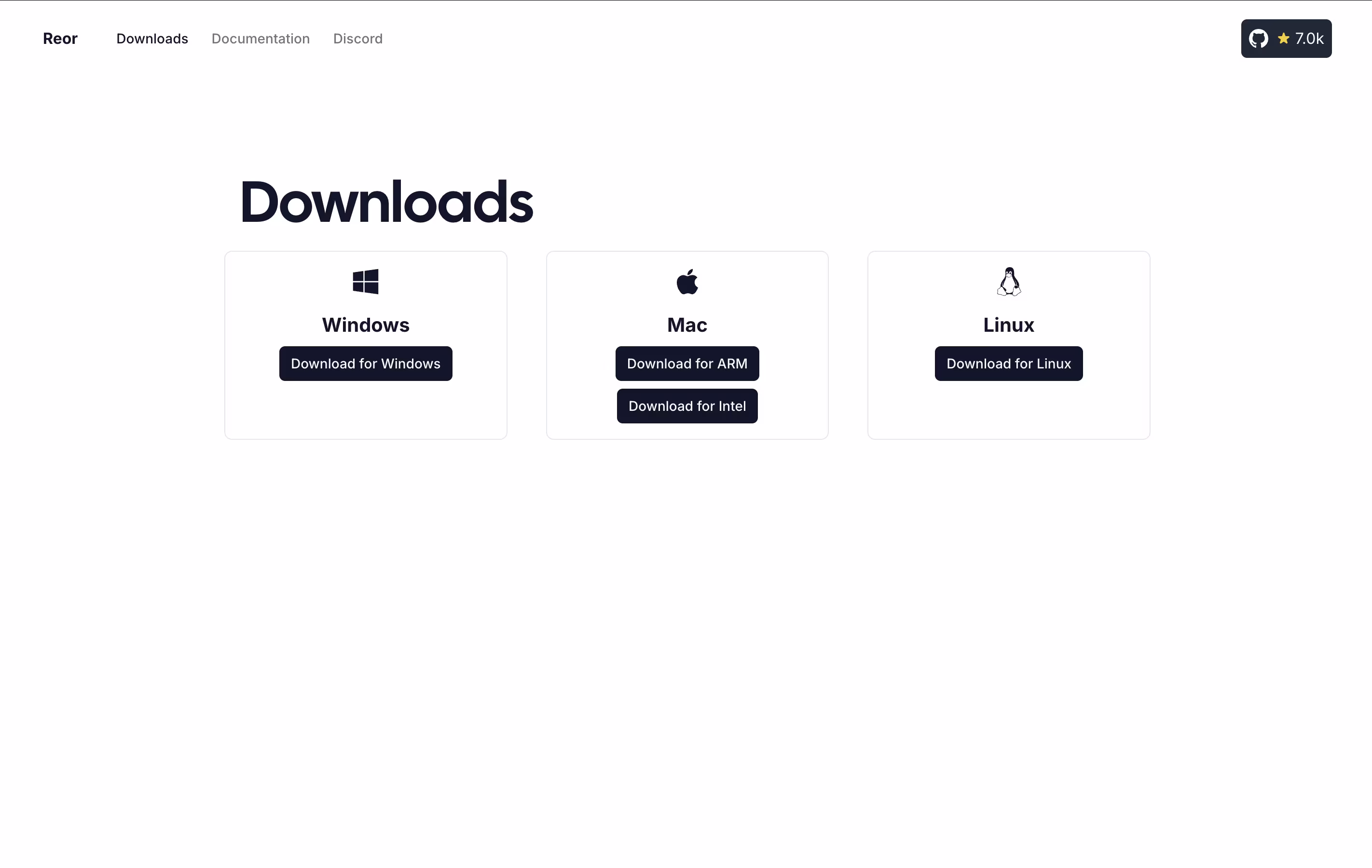 Reor screenshot 3