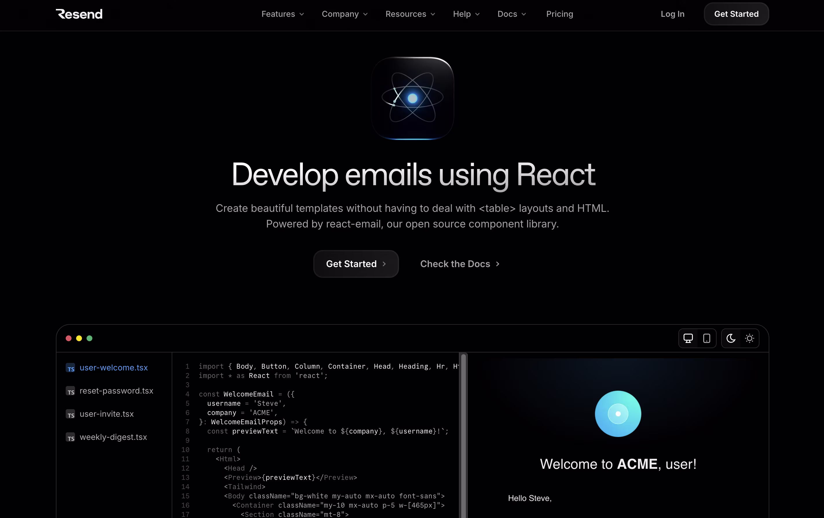 Resend screenshot 6