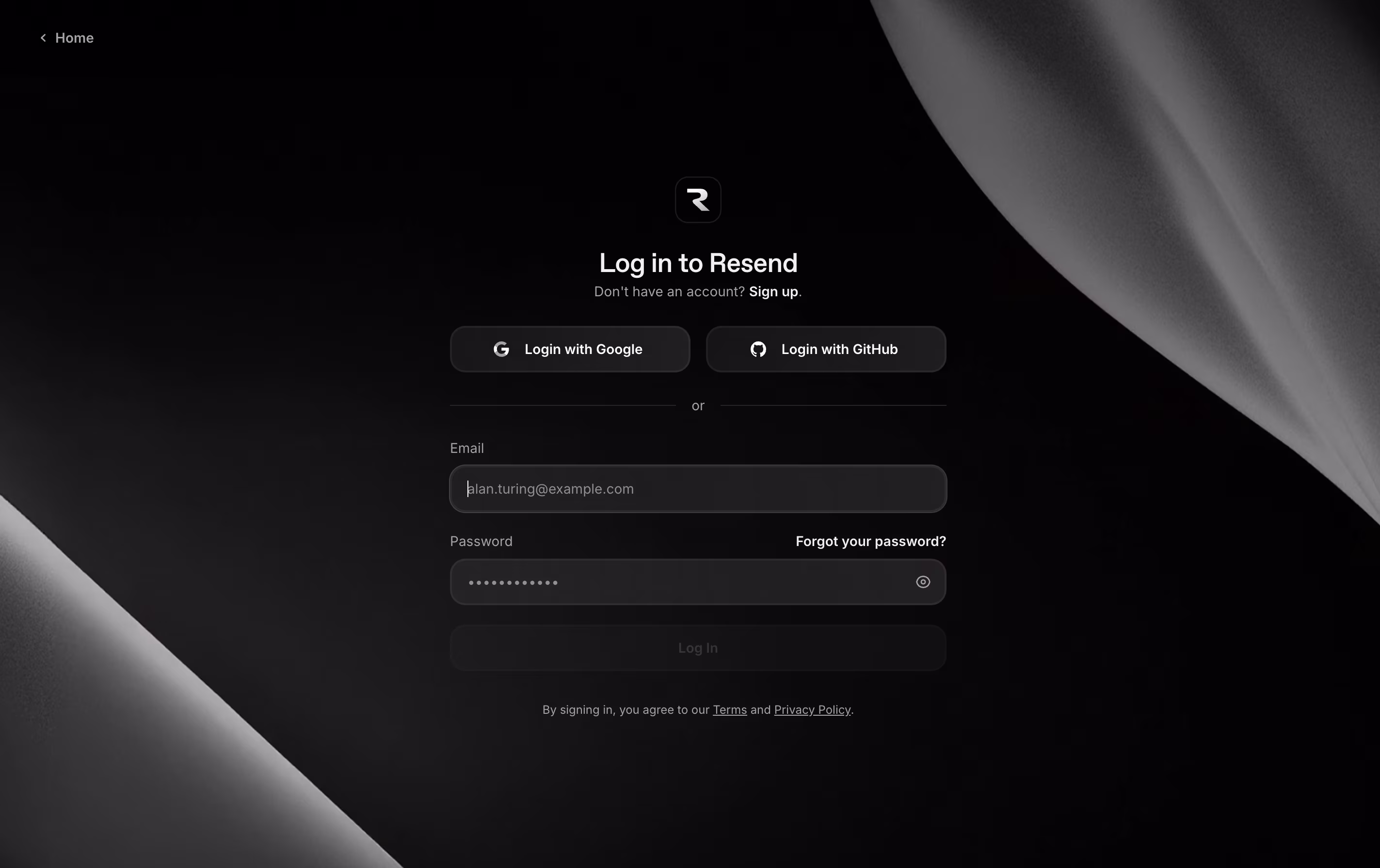 Resend screenshot 7