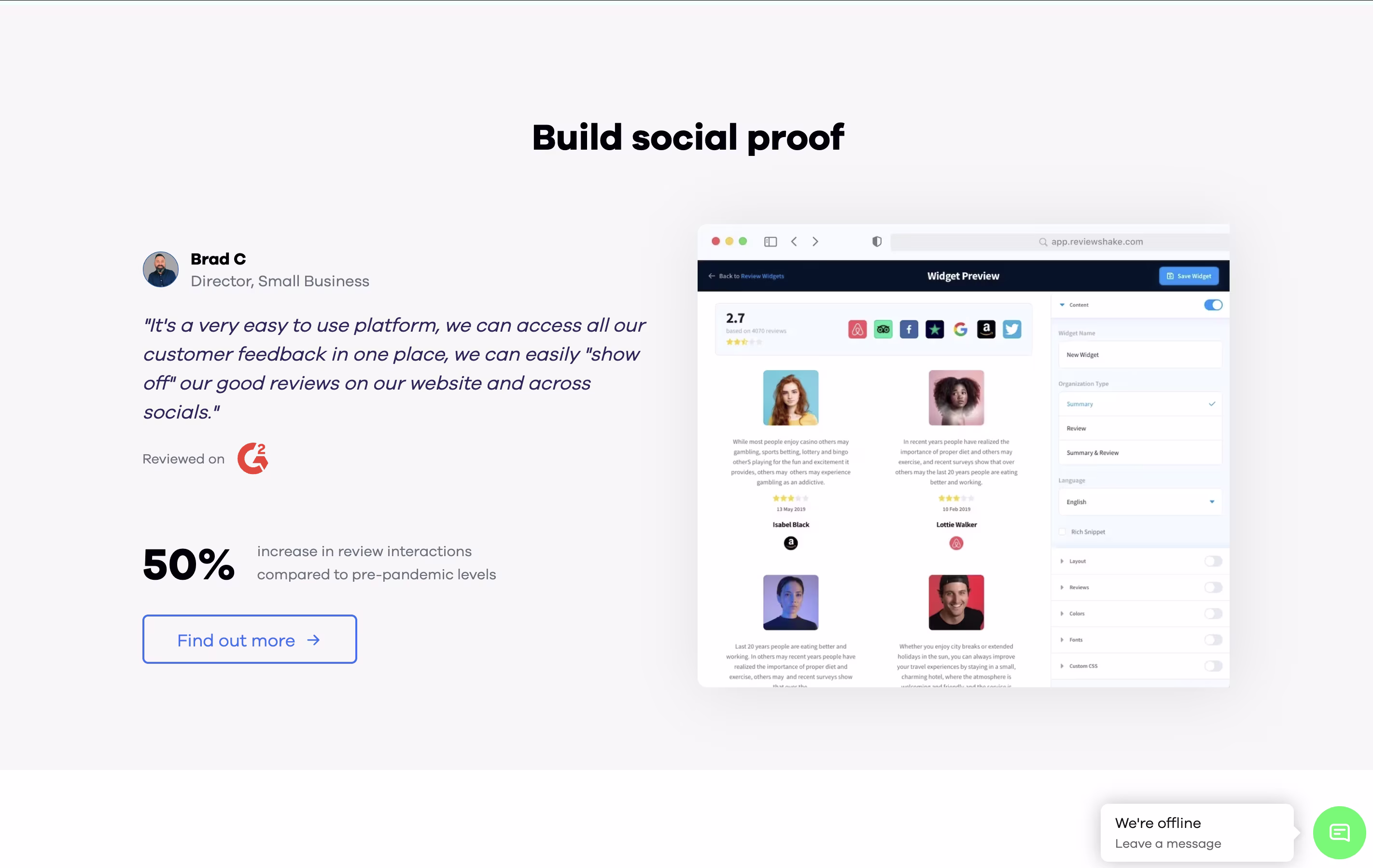 Reviewshake screenshot 3