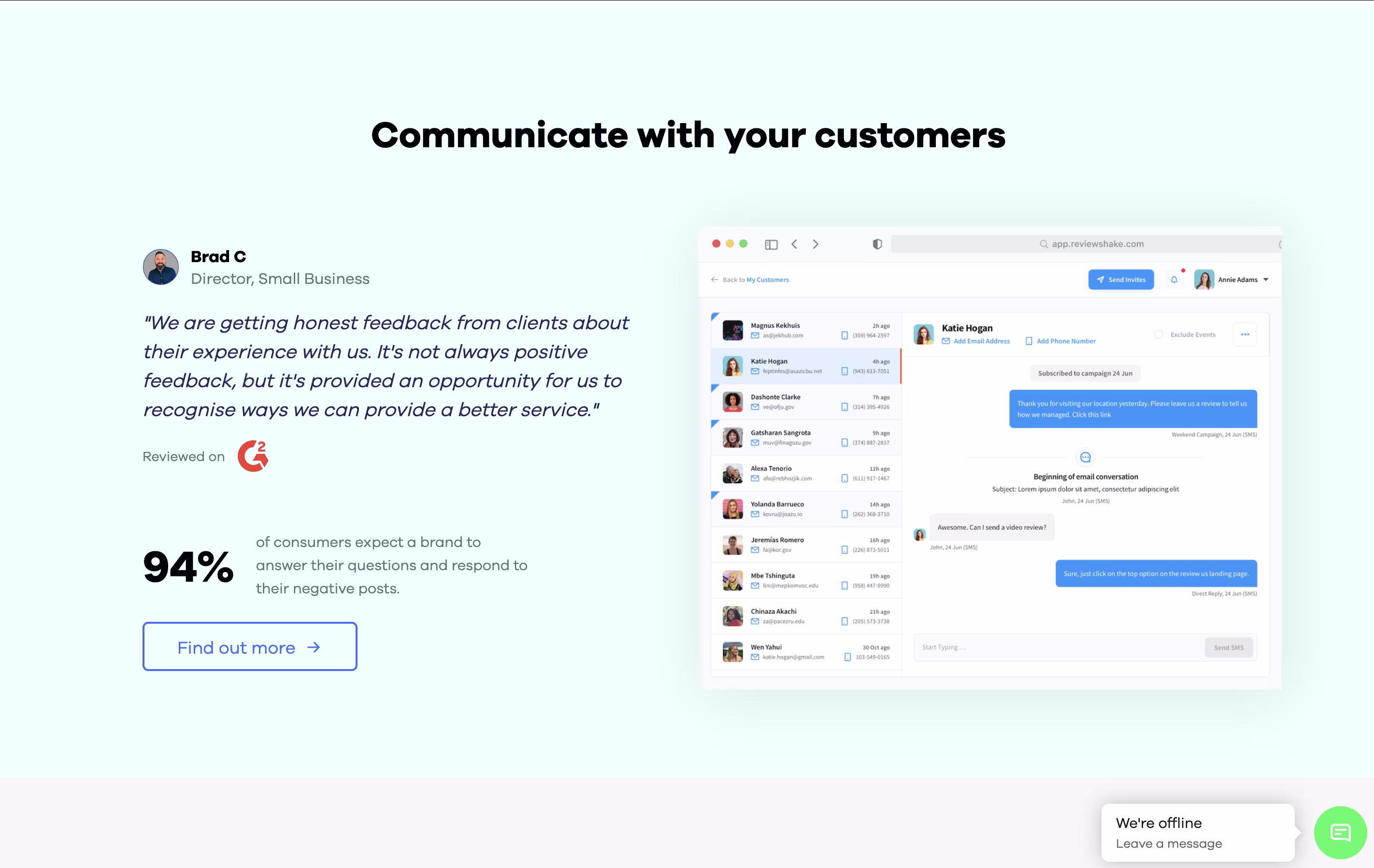 Reviewshake screenshot 4
