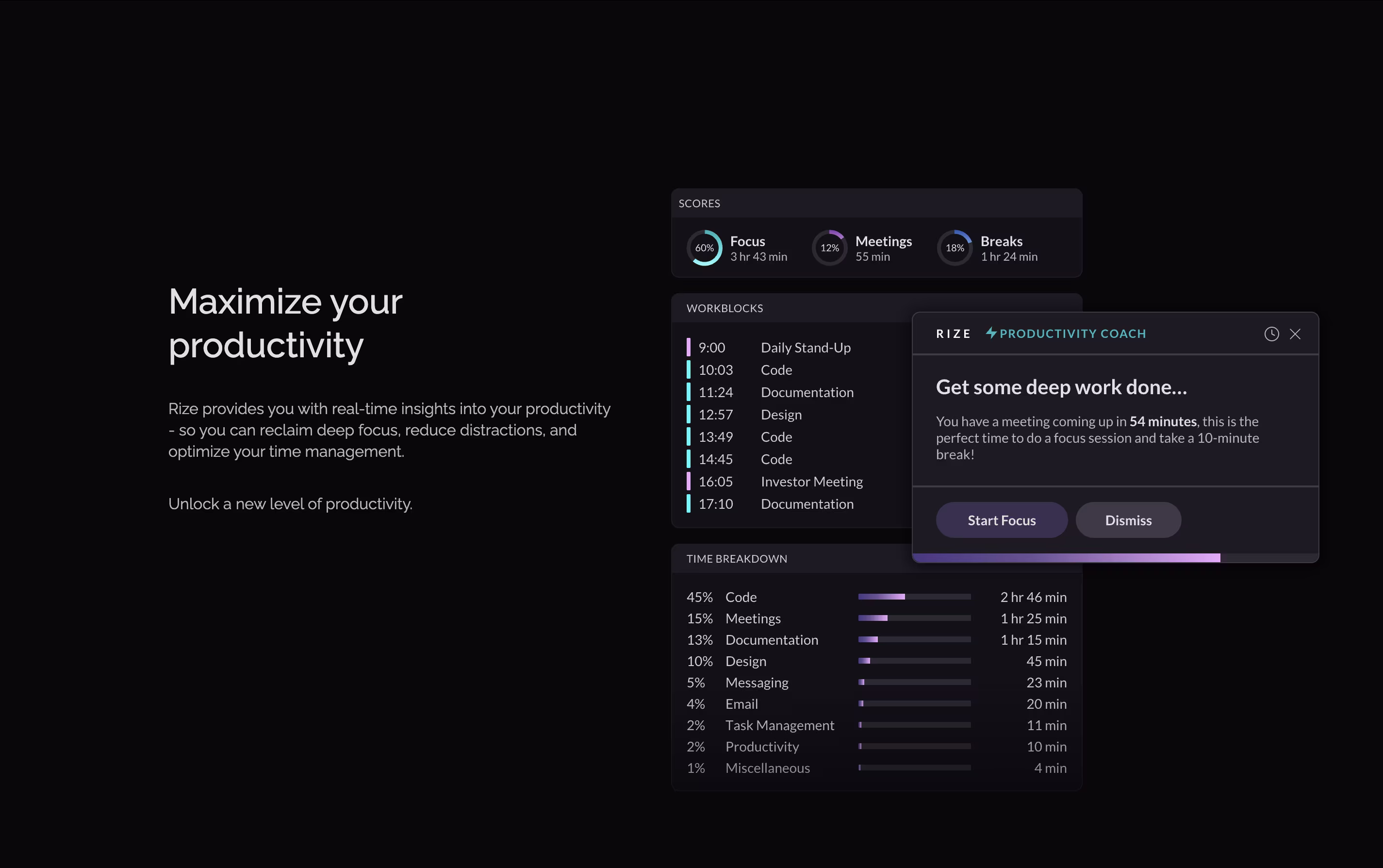 Rize screenshot 3