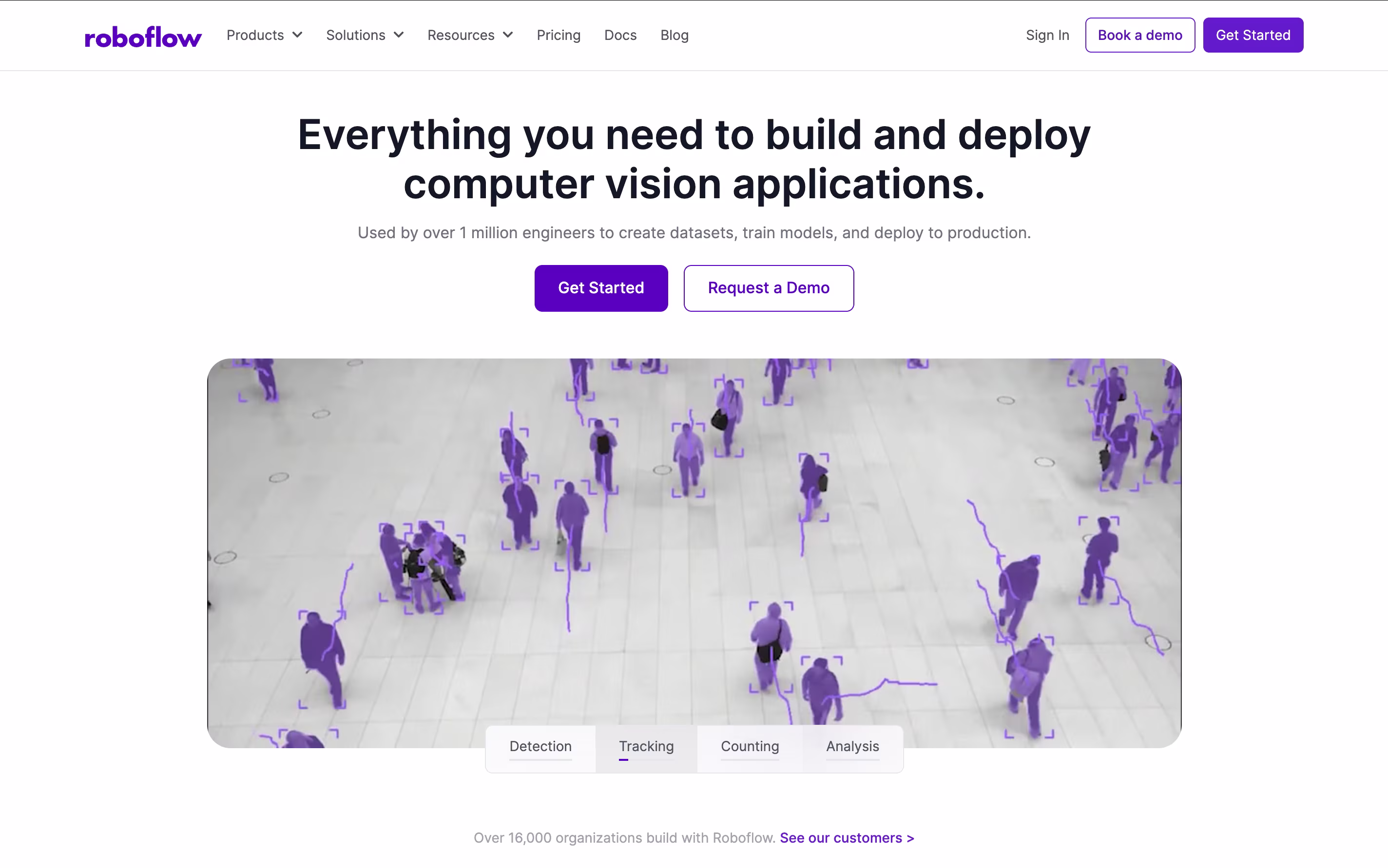 Roboflow screenshot