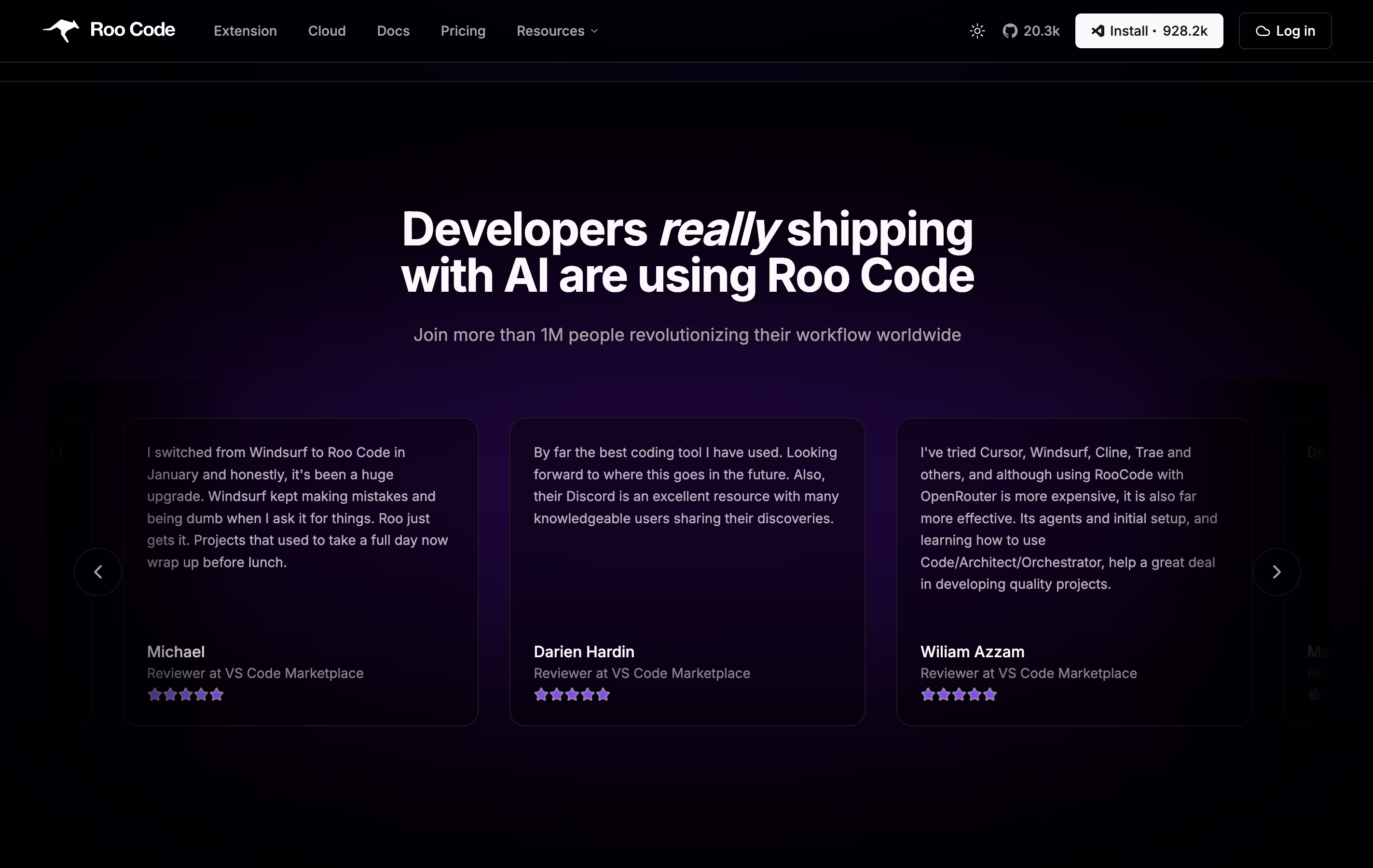Roo Code screenshot 3