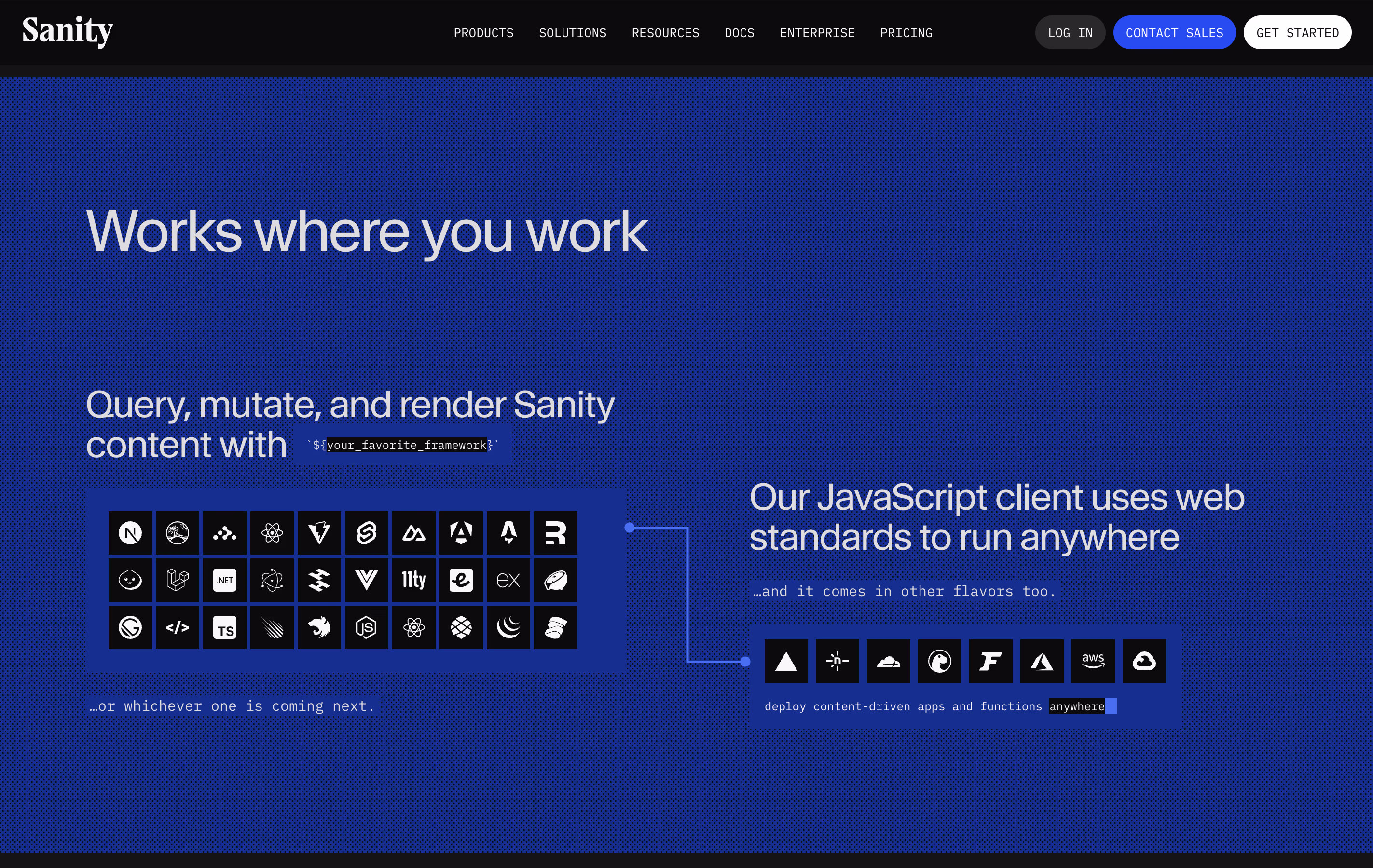 Sanity screenshot 4