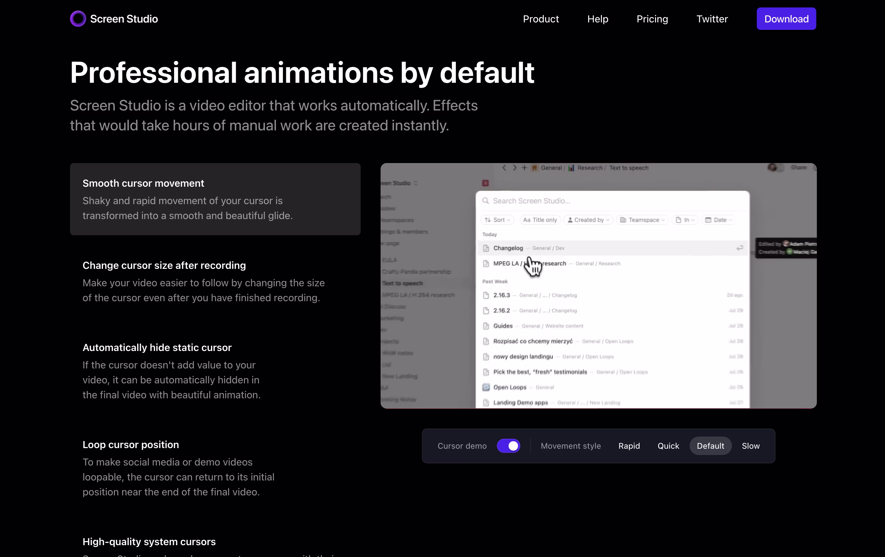 Screen Studio screenshot 5