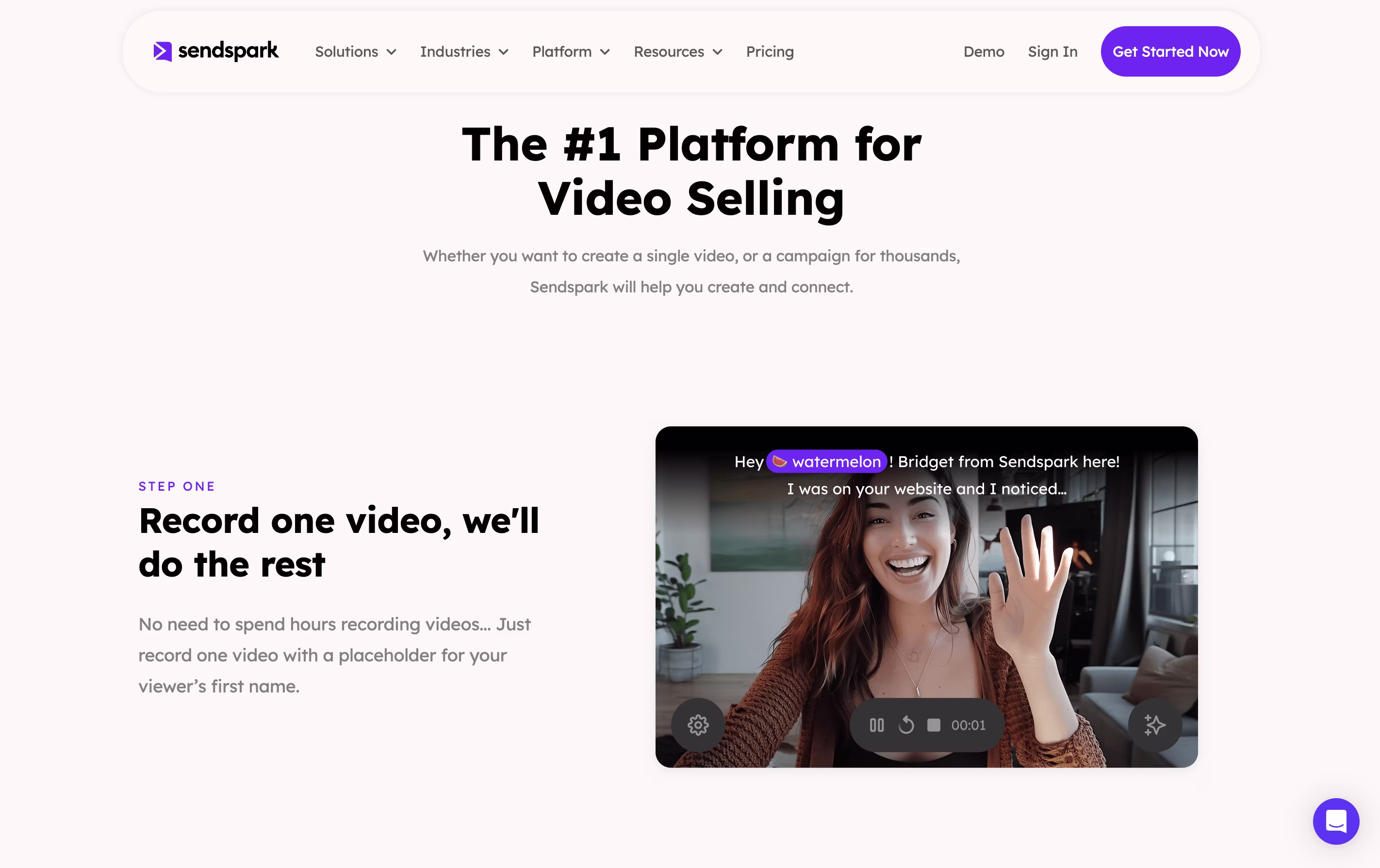 Sendspark screenshot 2