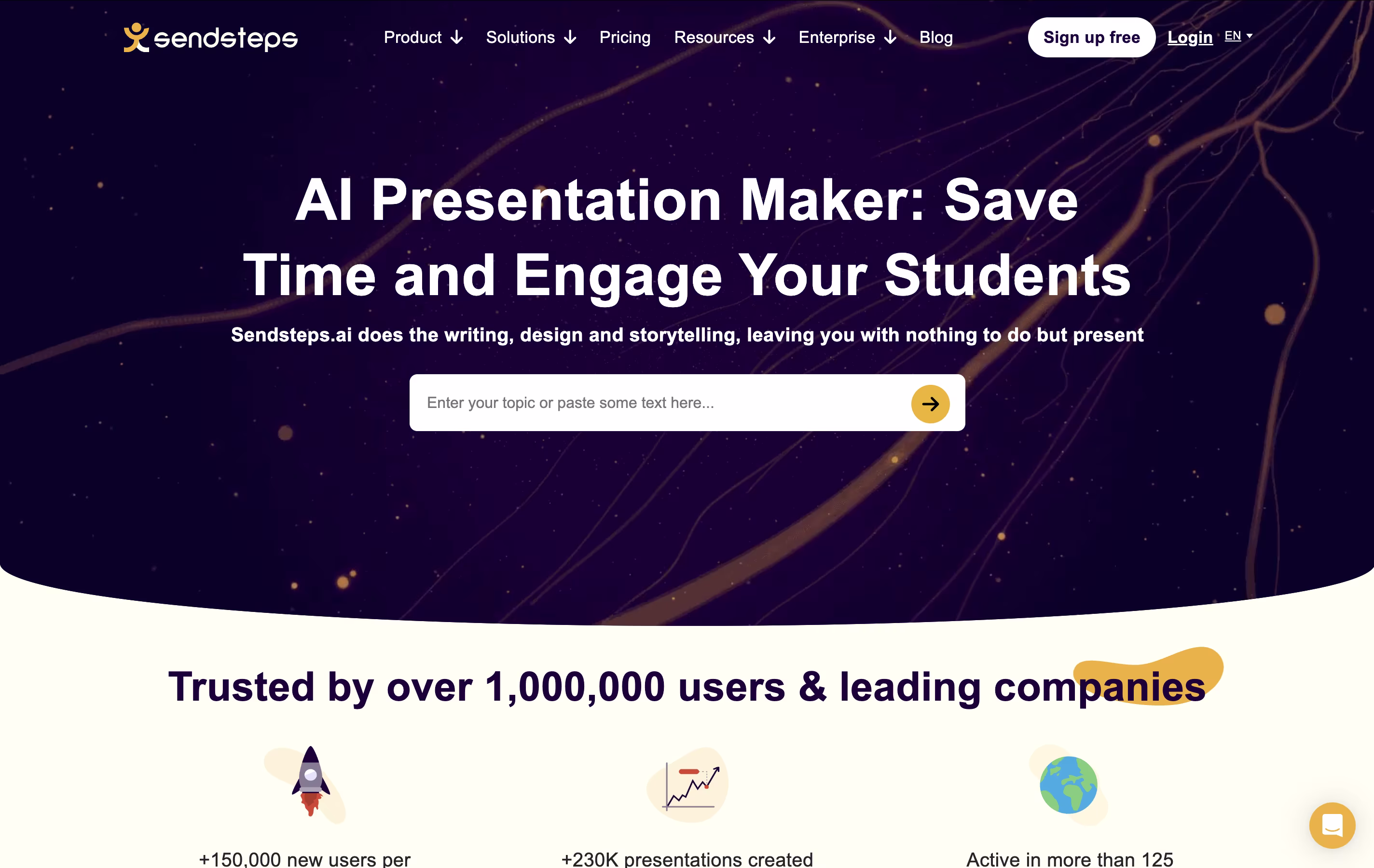 Sendsteps.ai screenshot 4