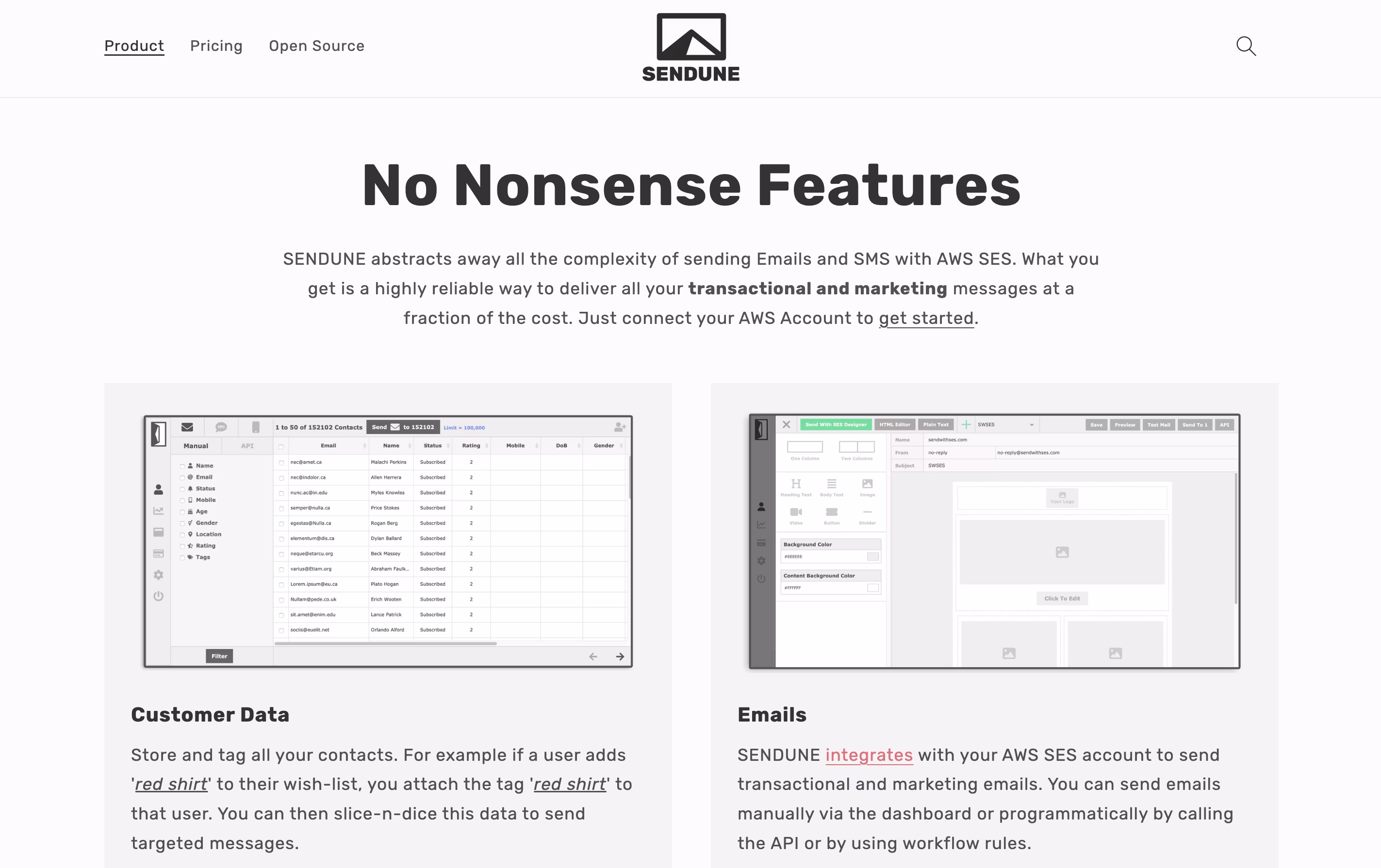 SENDUNE screenshot 3