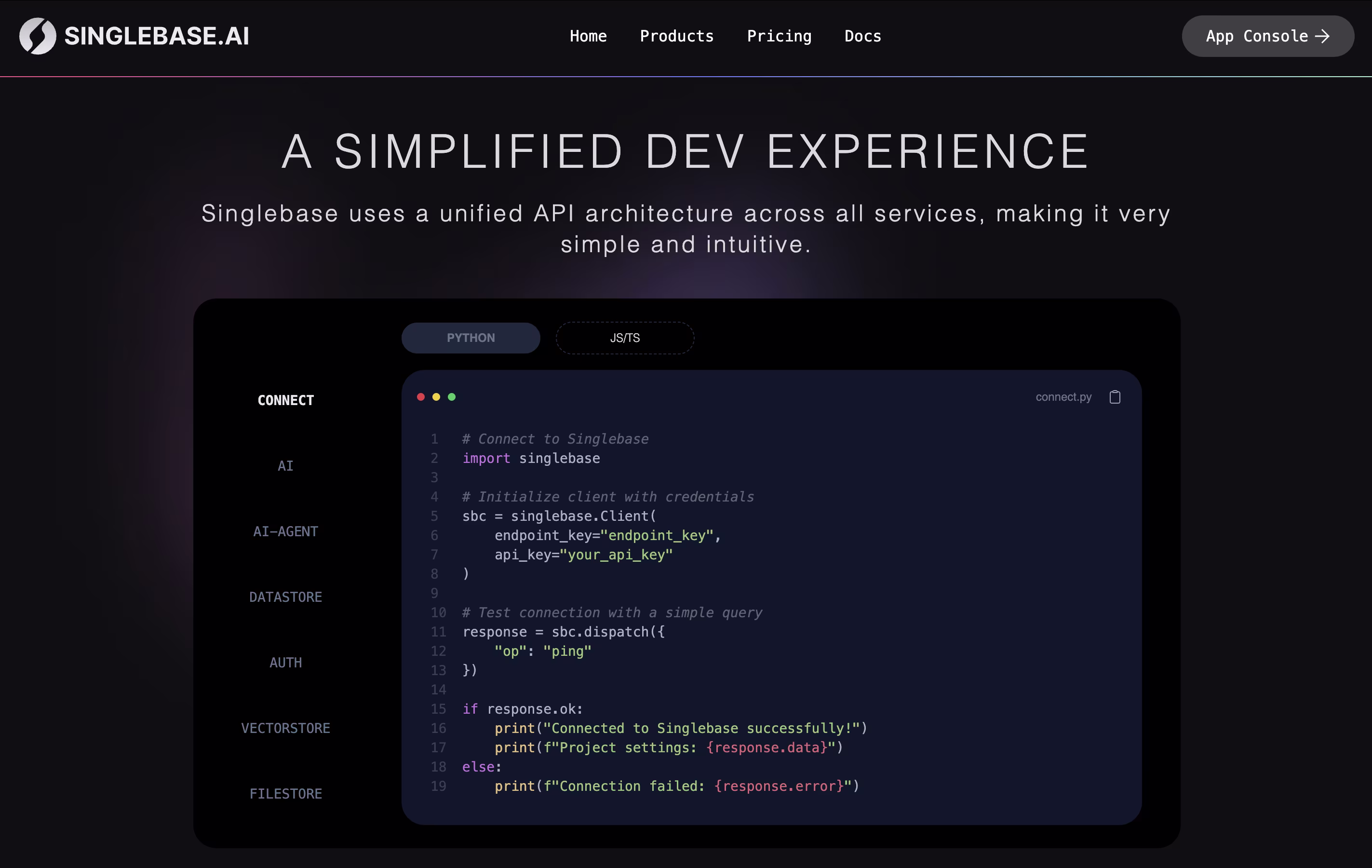 SinglebaseCloud screenshot 2