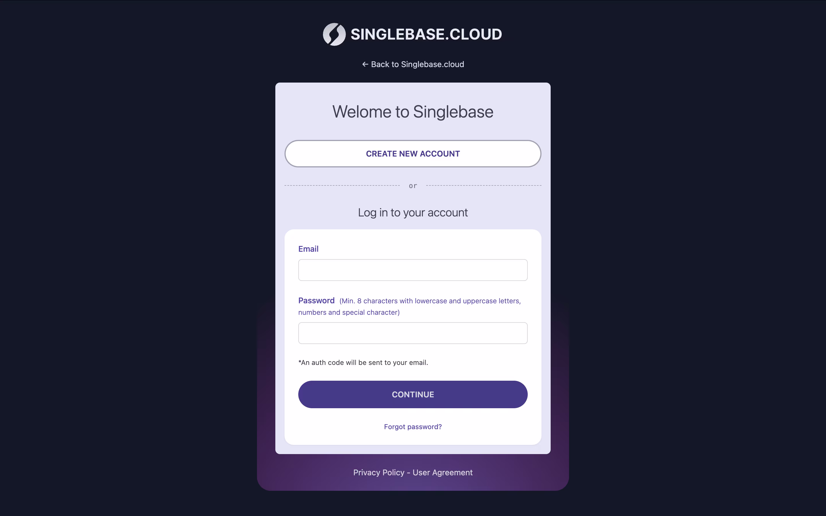 SinglebaseCloud screenshot 6