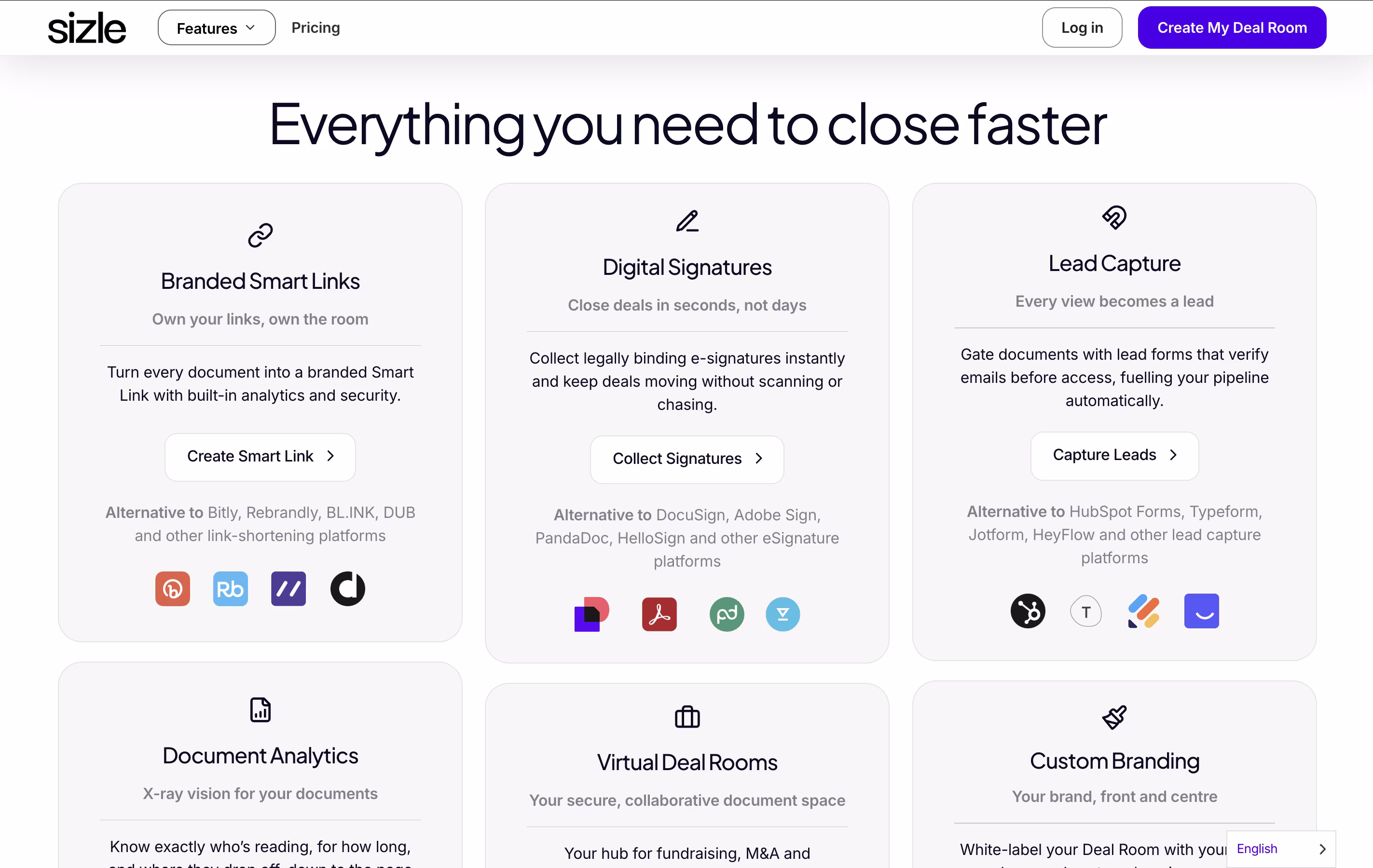 Sizle screenshot 2