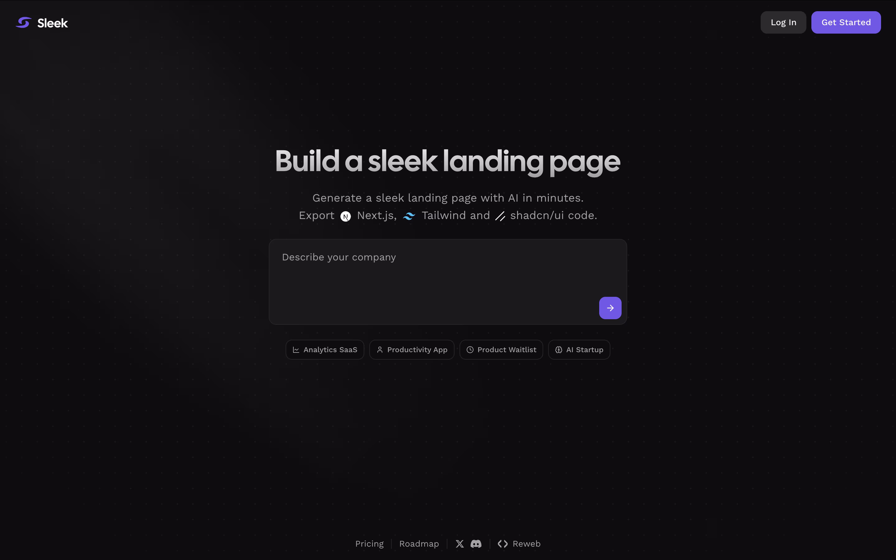 Sleek Design screenshot Sleek Design screenshot