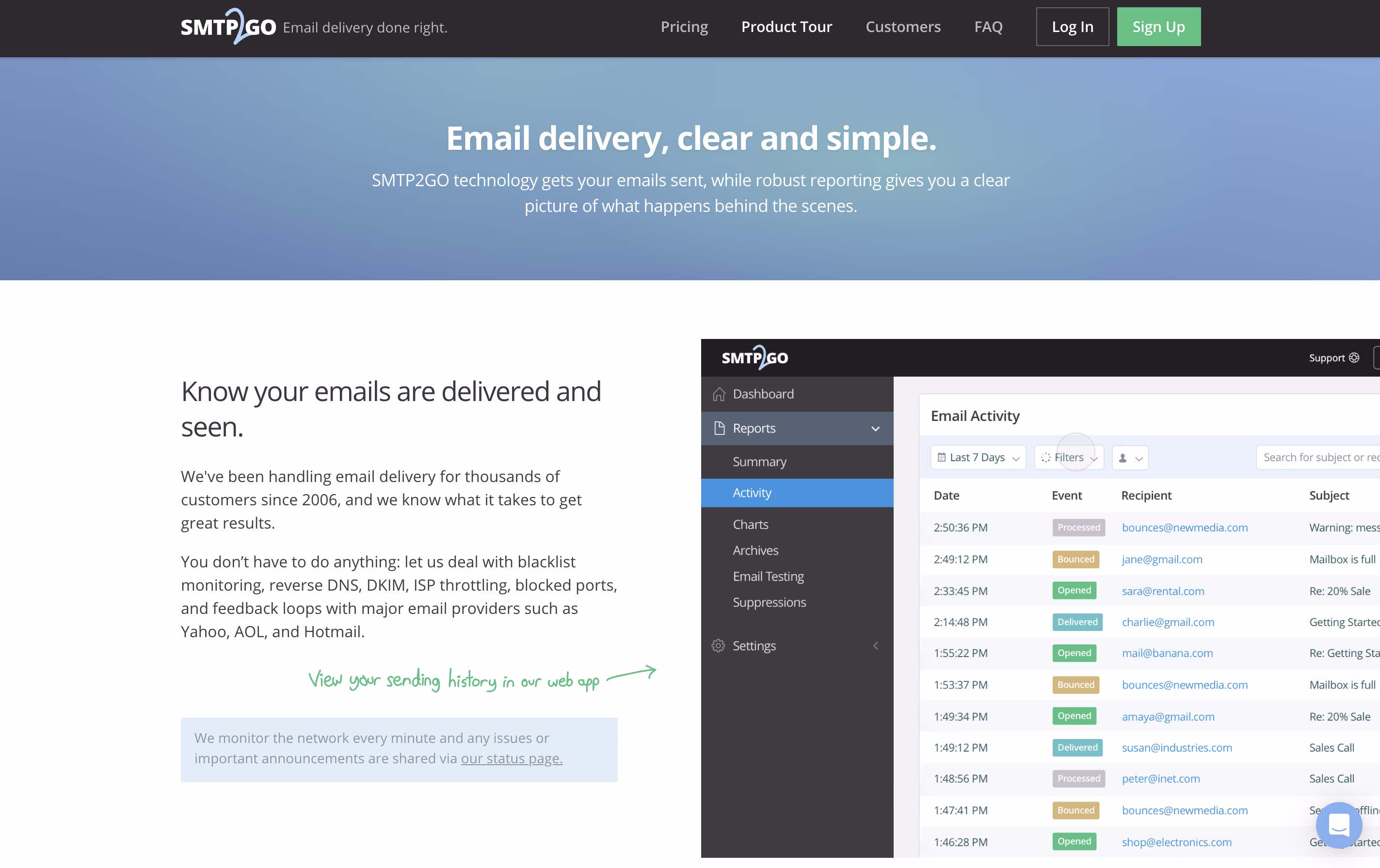SMTP2Go screenshot 5