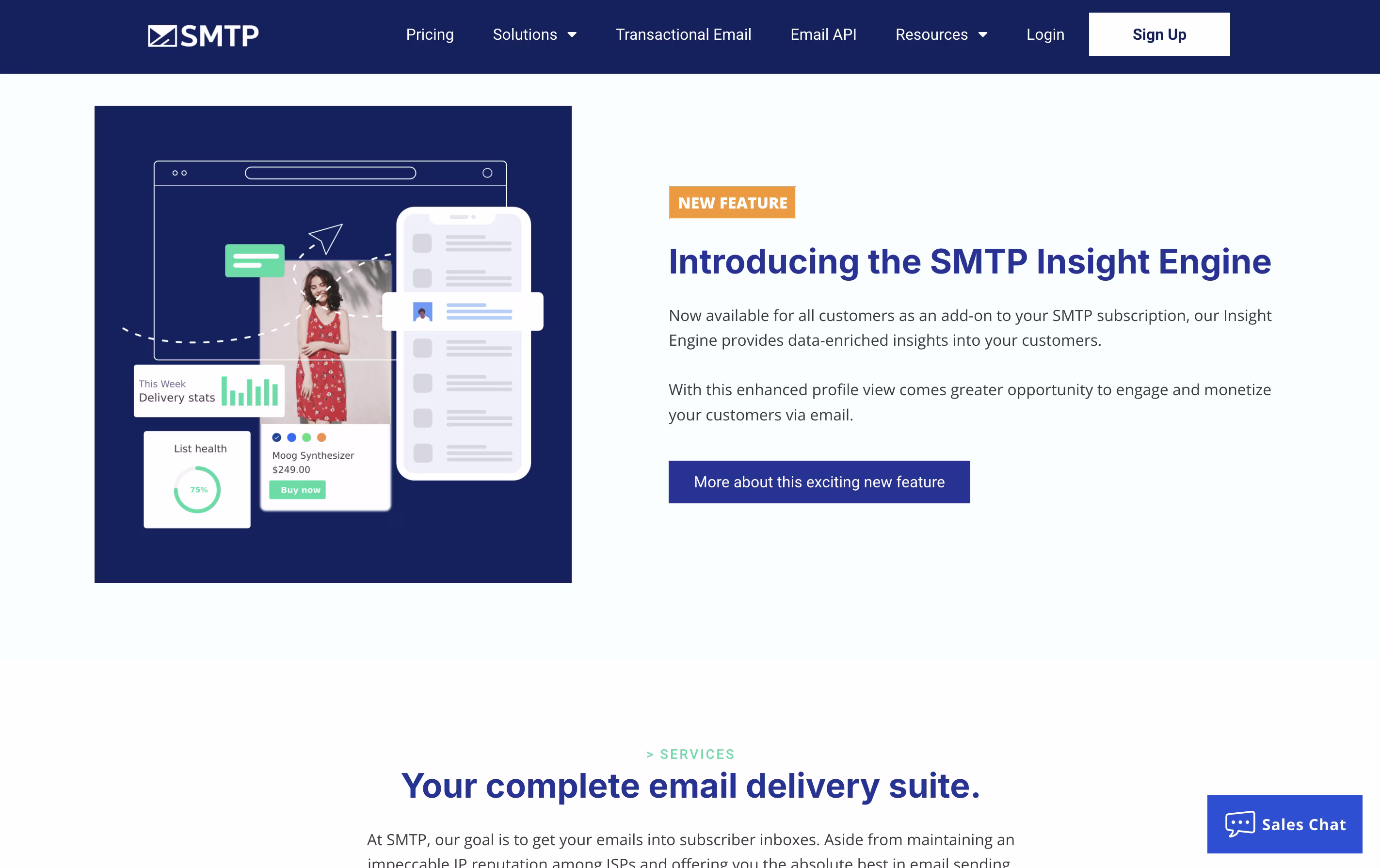 SMTP.com screenshot 2