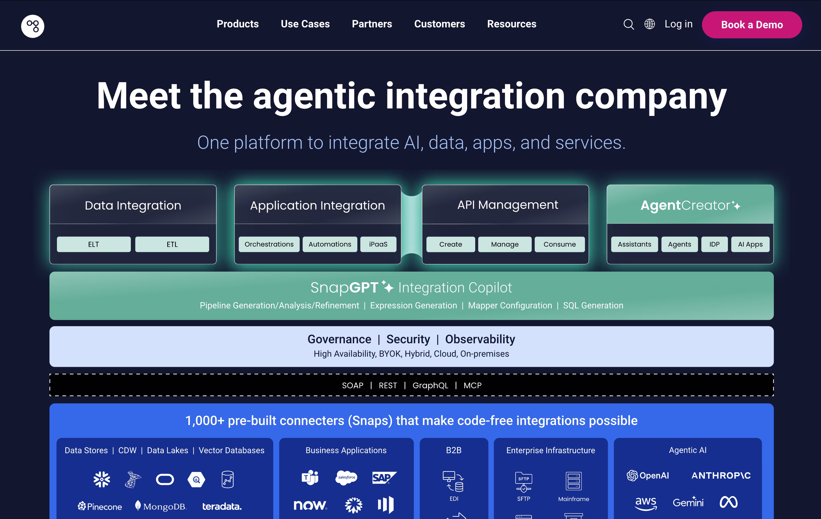 SnapLogic screenshot 2