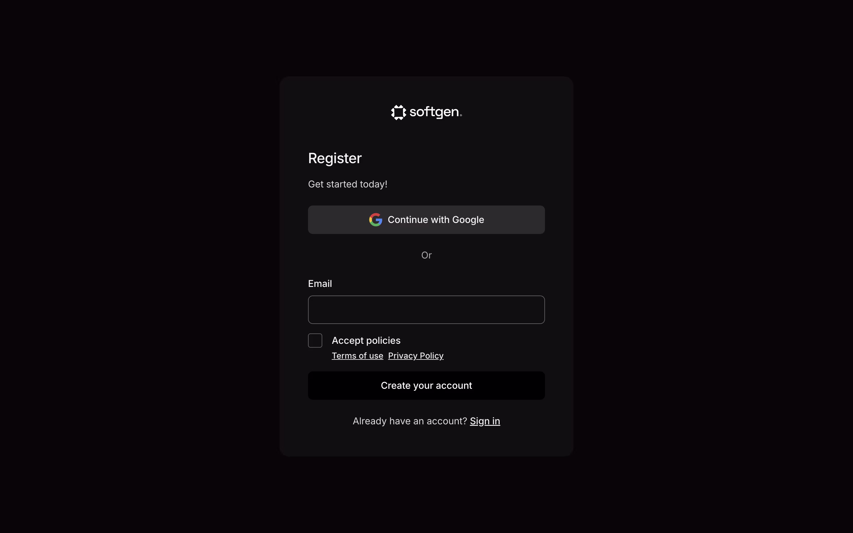 Softgen screenshot 4
