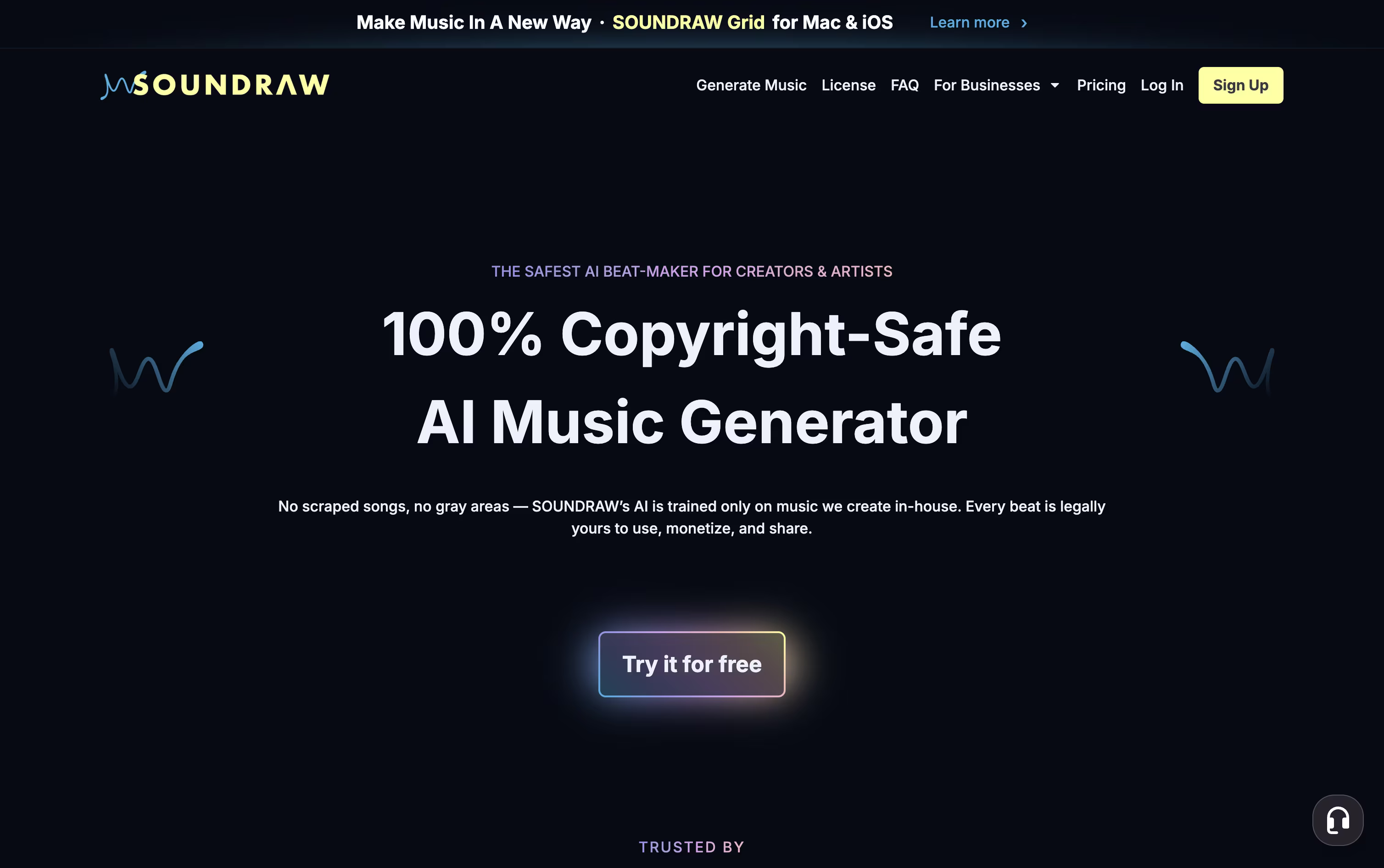 Soundraw screenshot