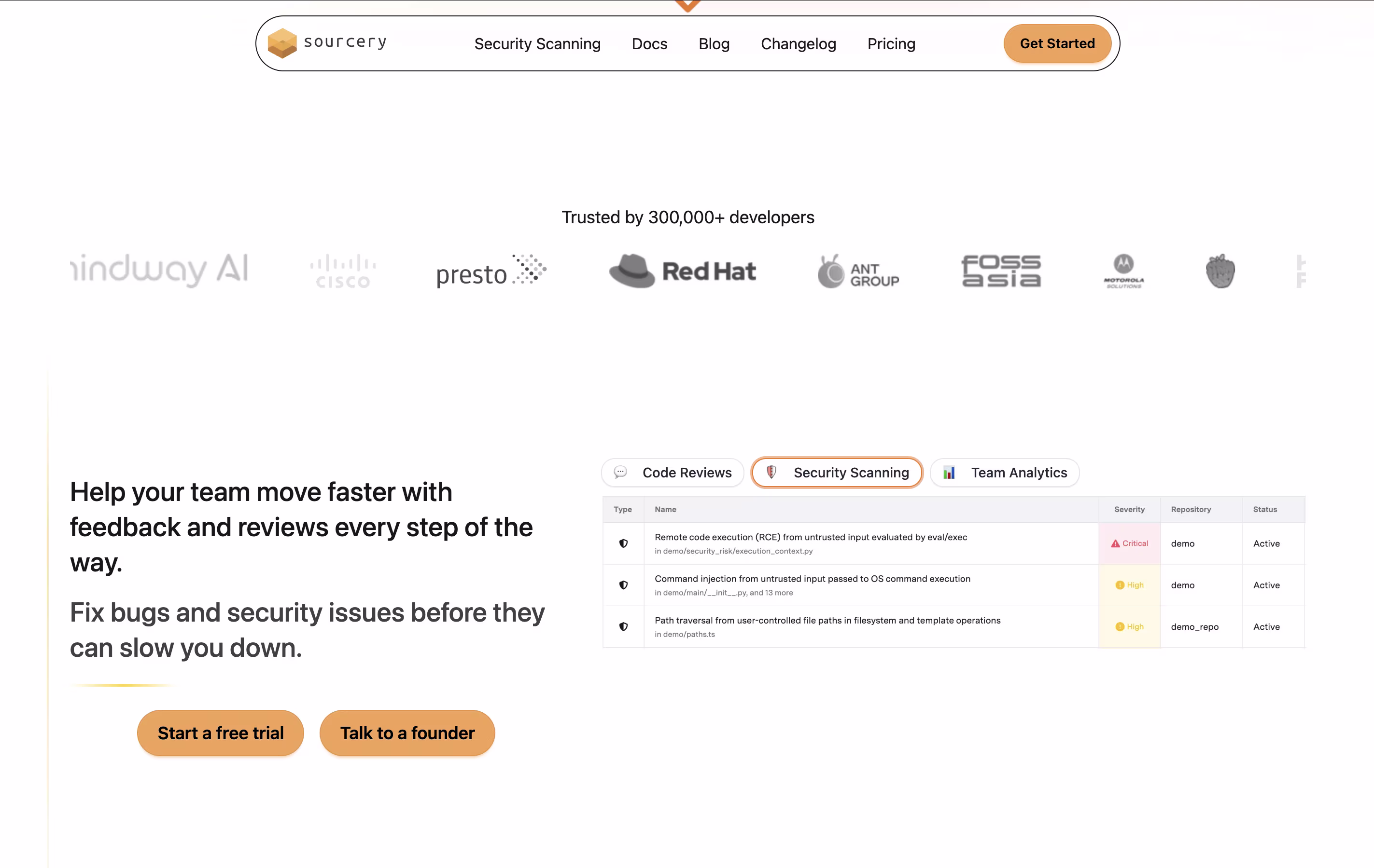 Sourcery screenshot 2