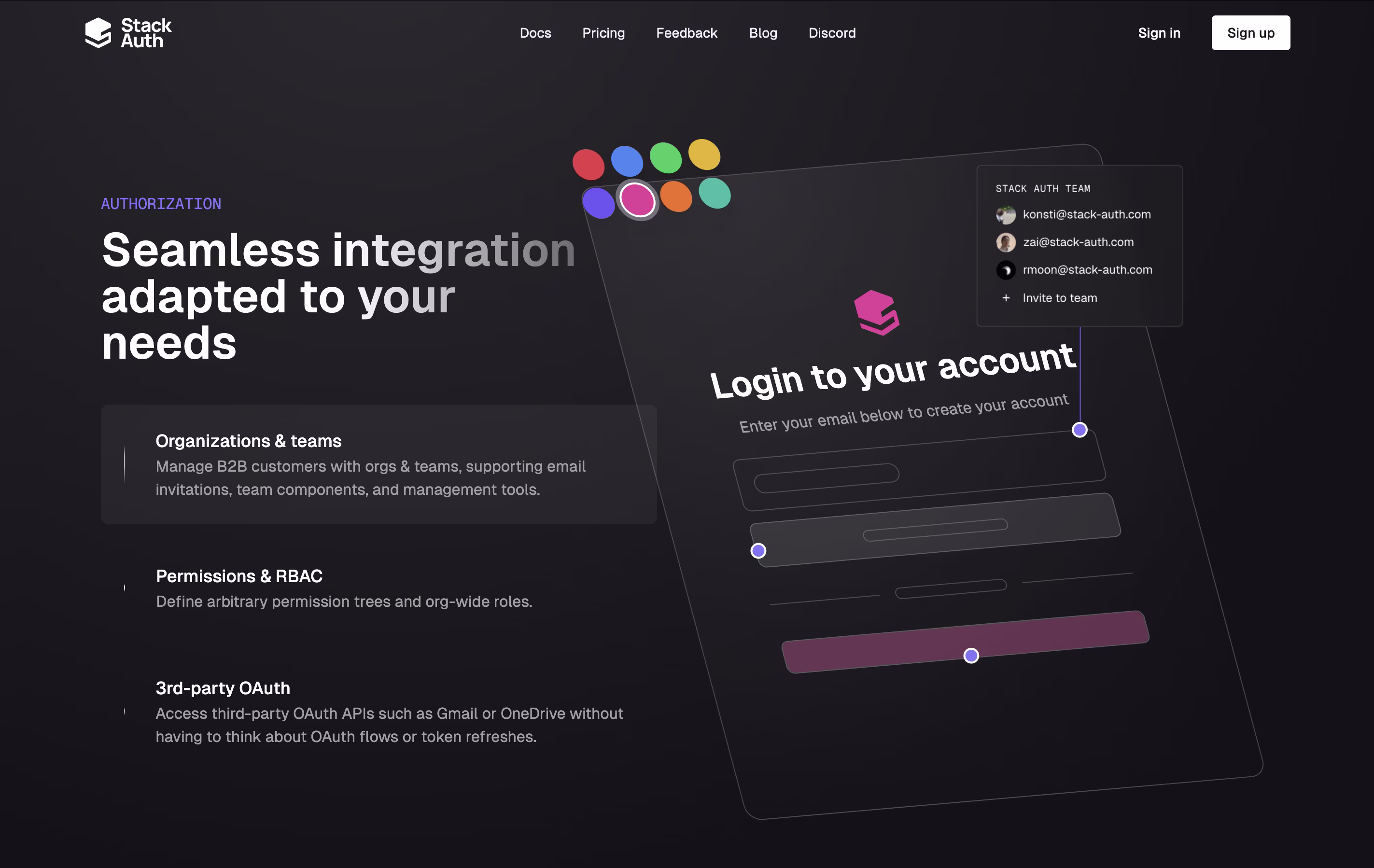 Stack Auth screenshot 2