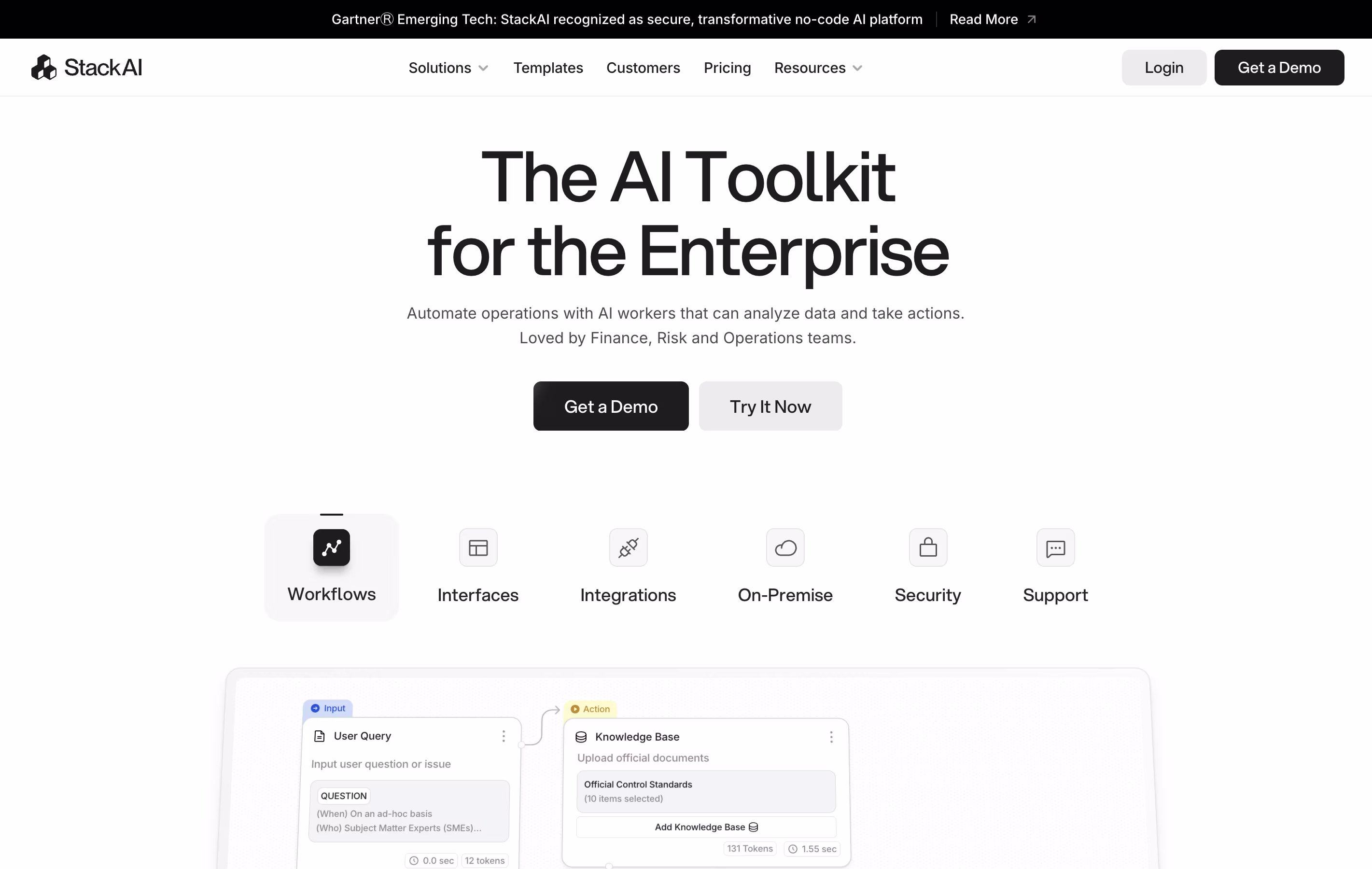 StackAI screenshot