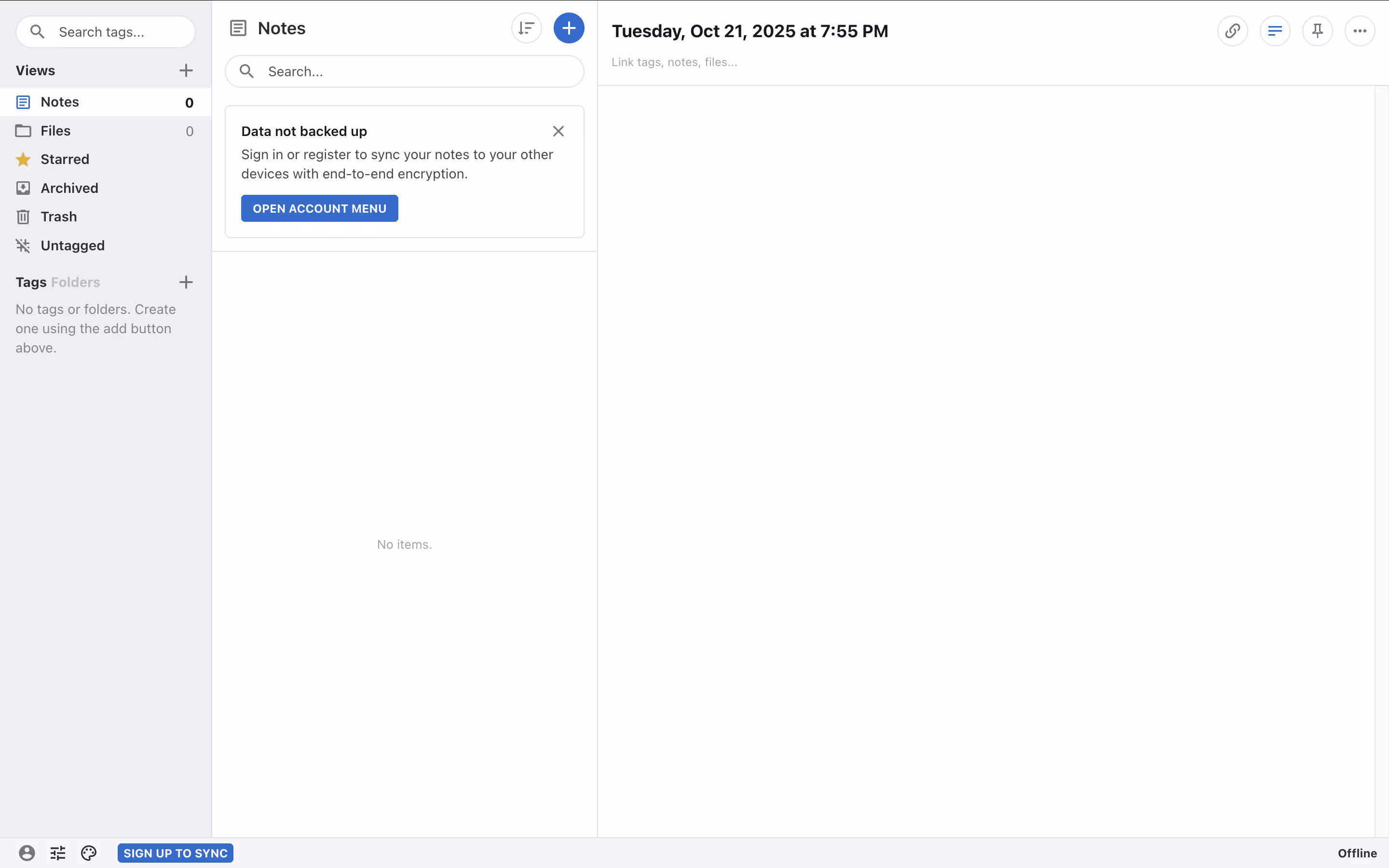 Standard Notes screenshot 6