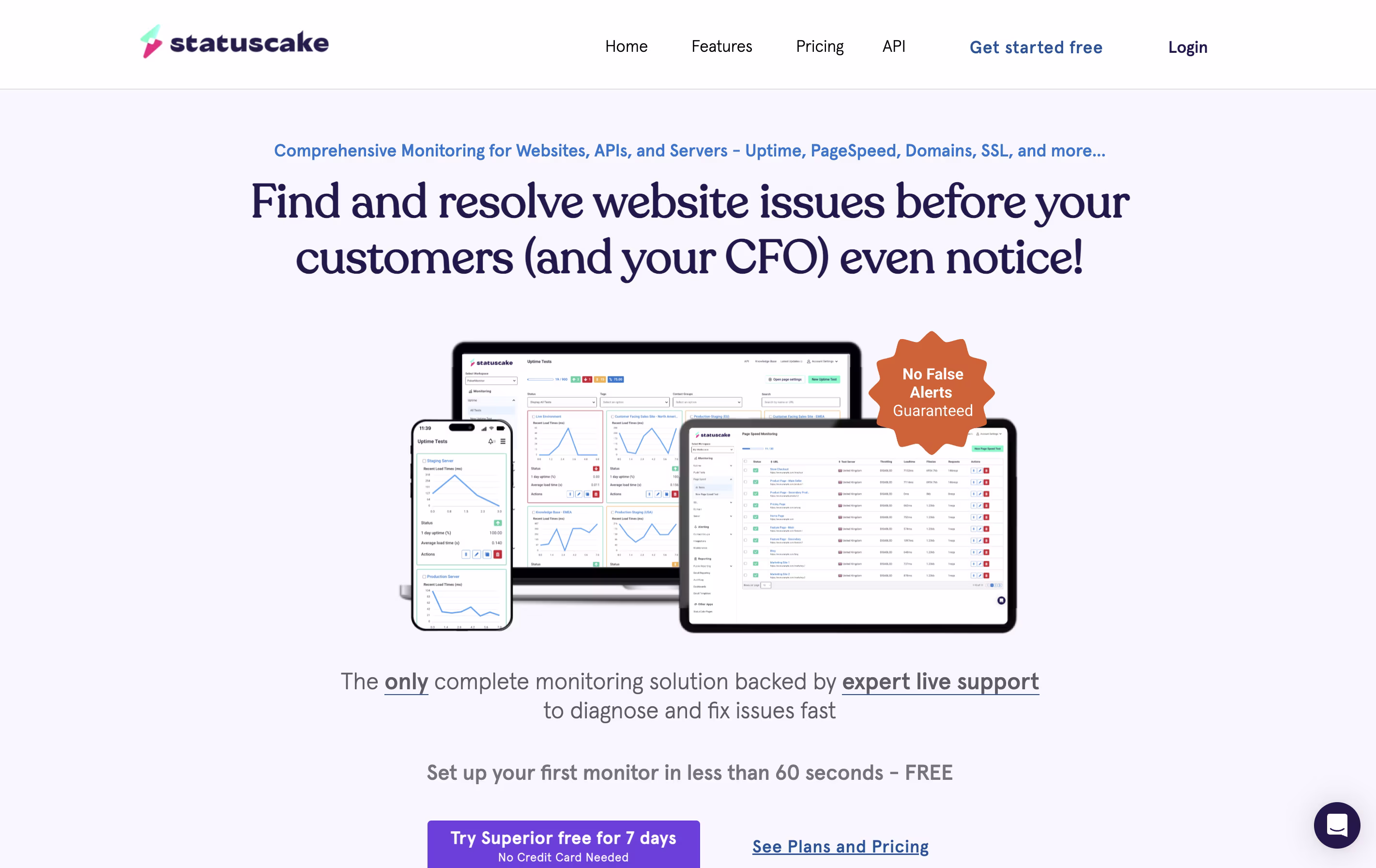 StatusCake screenshot StatusCake screenshot