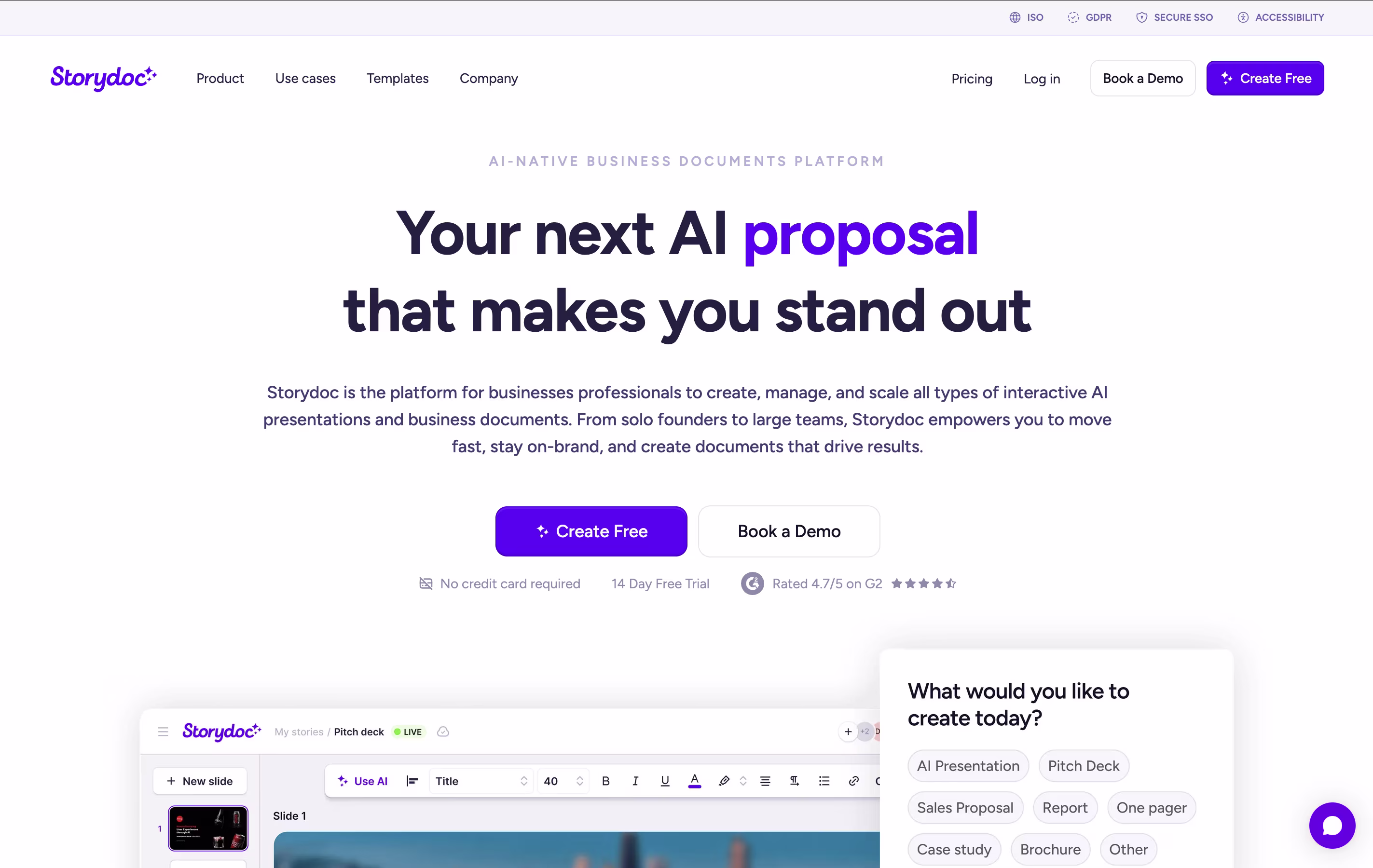 Storydoc screenshot