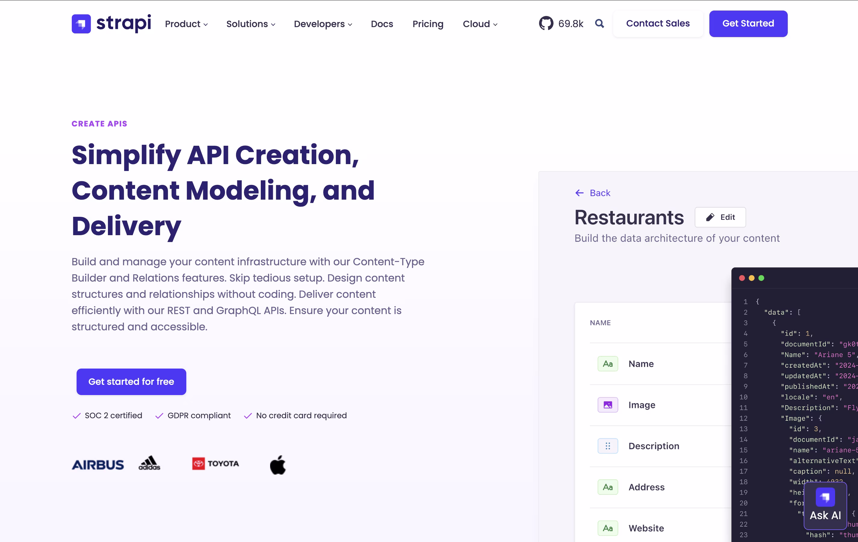 Strapi screenshot 3