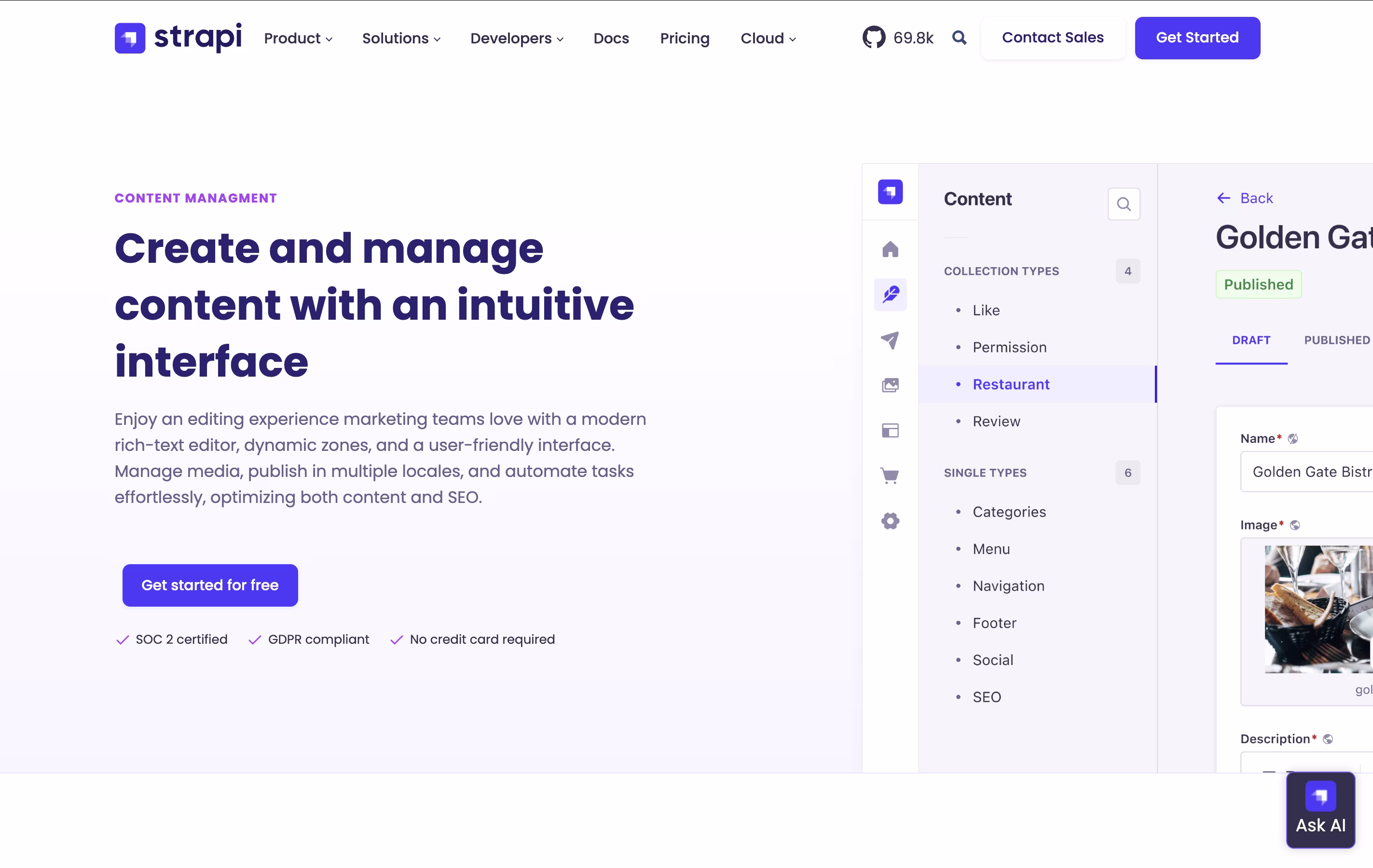 Strapi screenshot 4