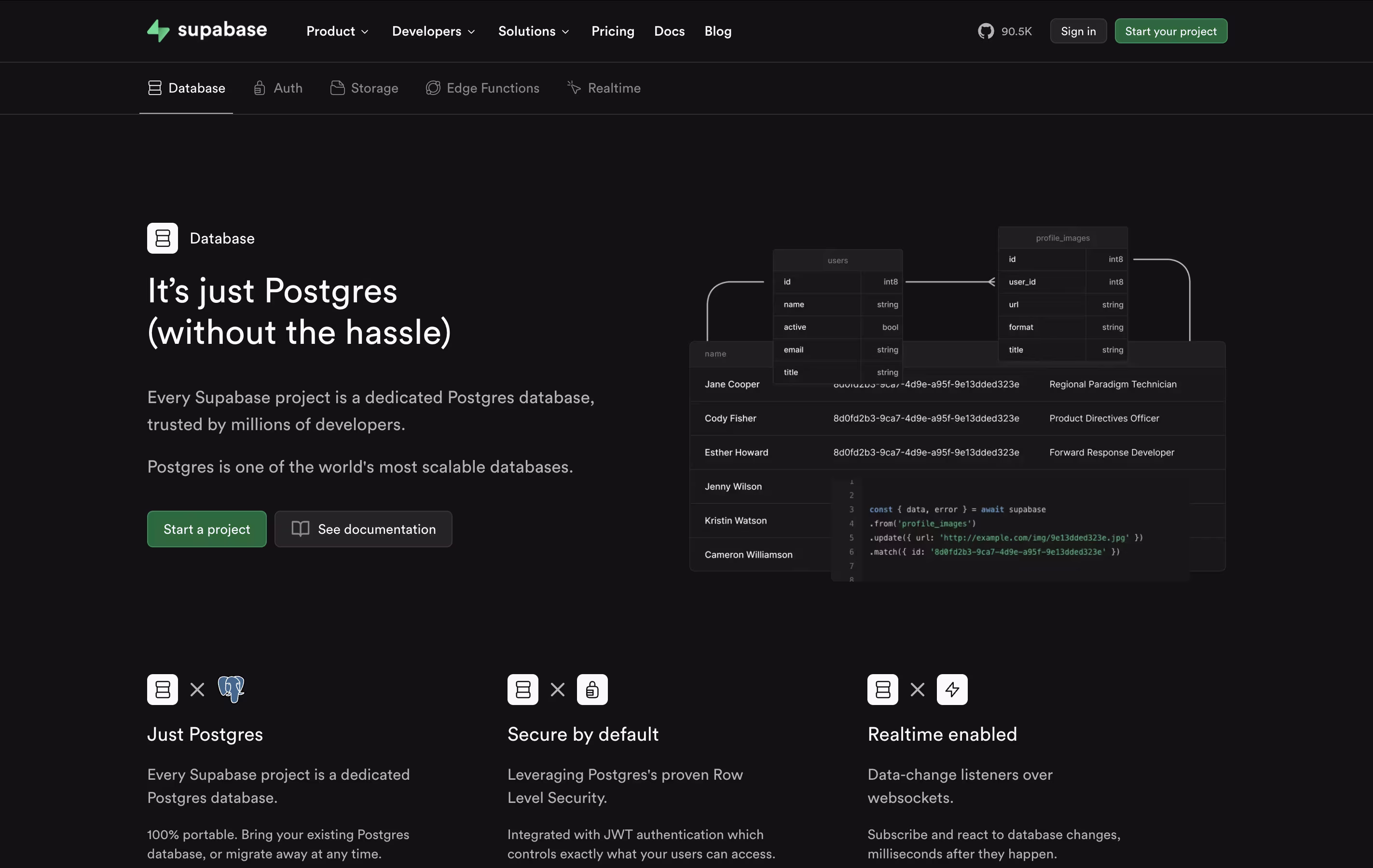 Supabase screenshot 6