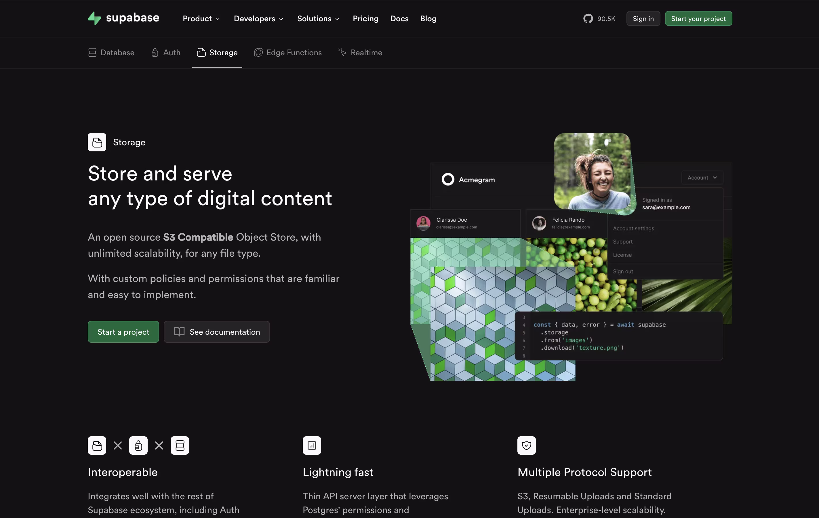 Supabase screenshot 8