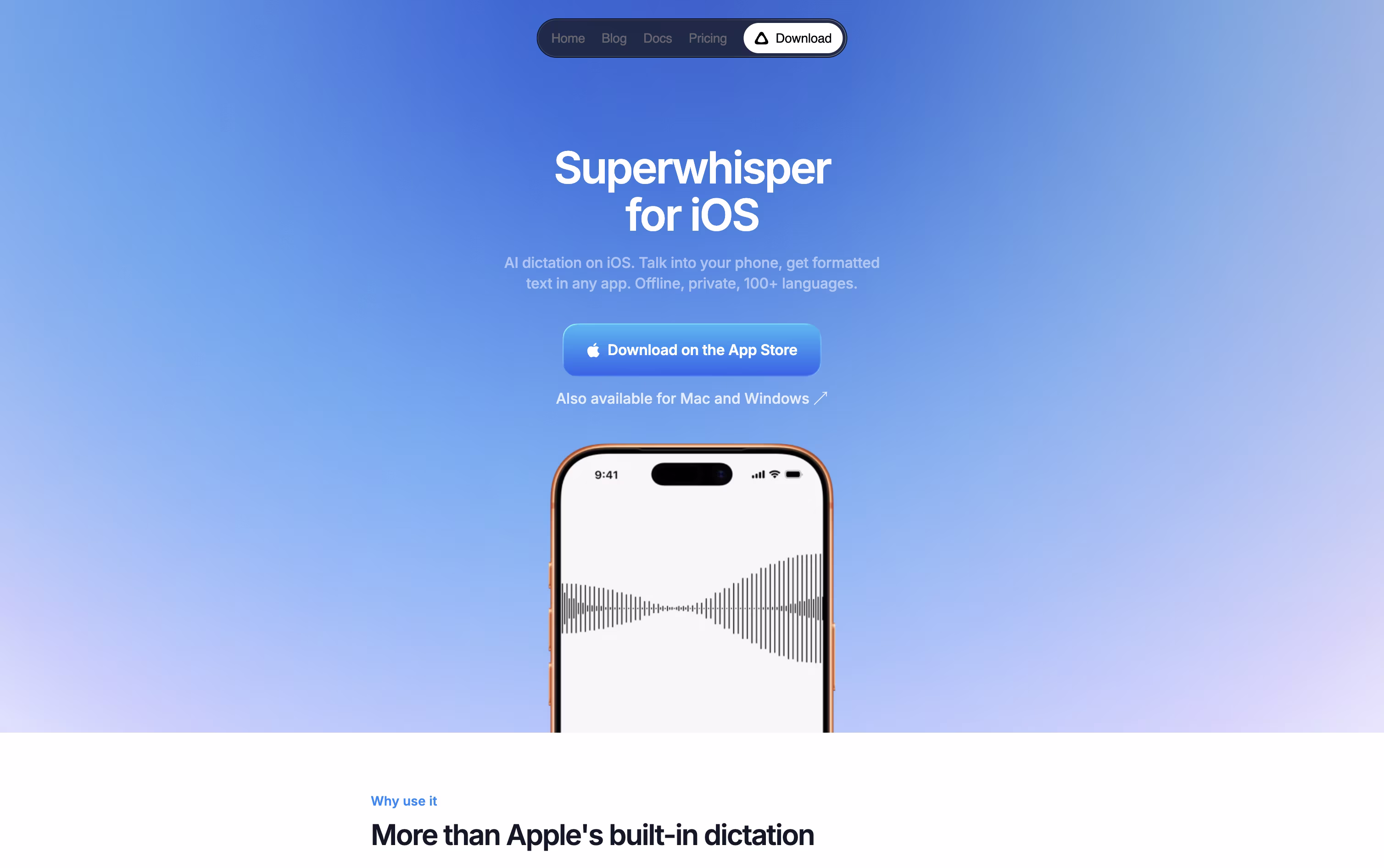 Superwhisper screenshot 6