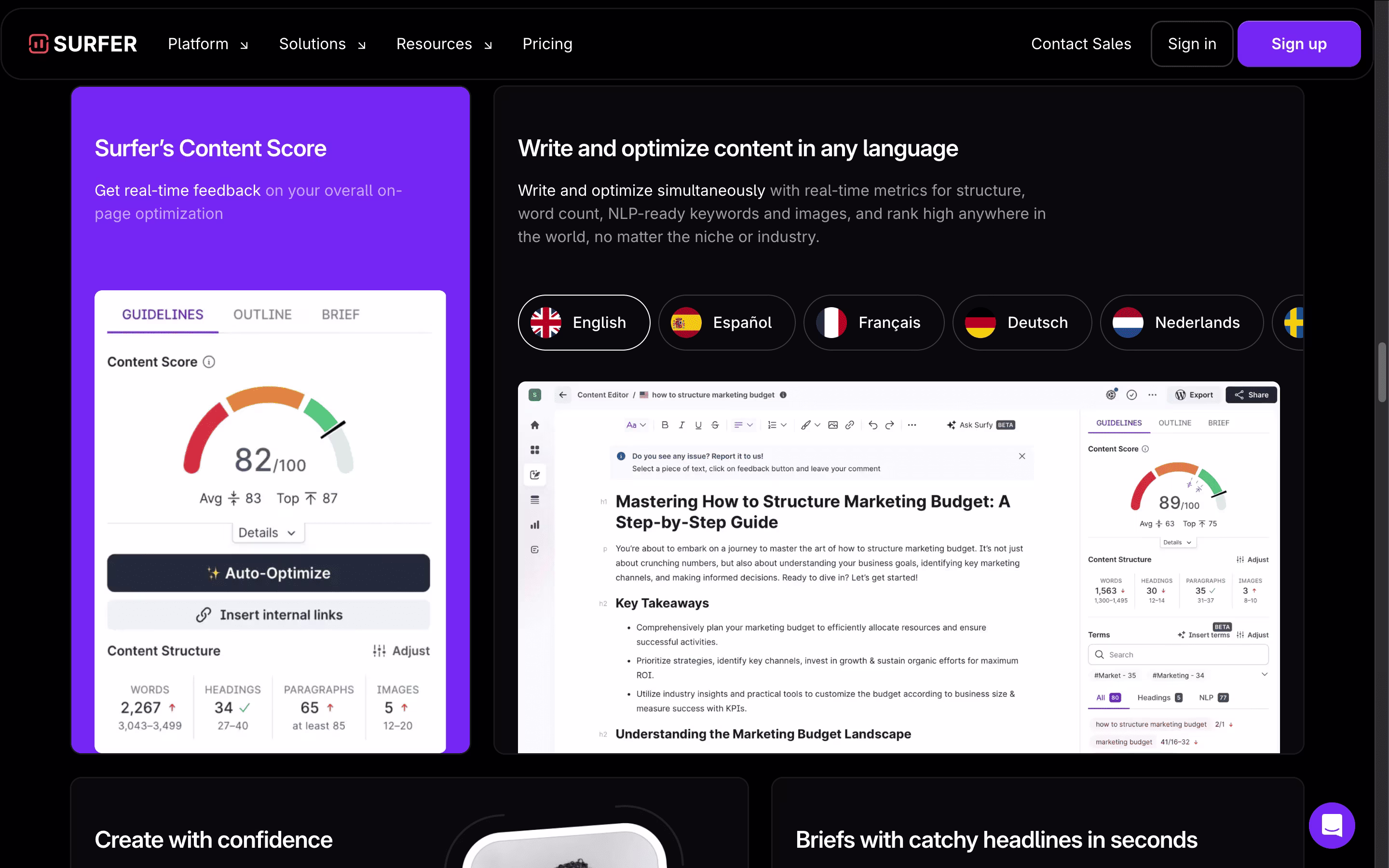 Surfer SEO screenshot 4