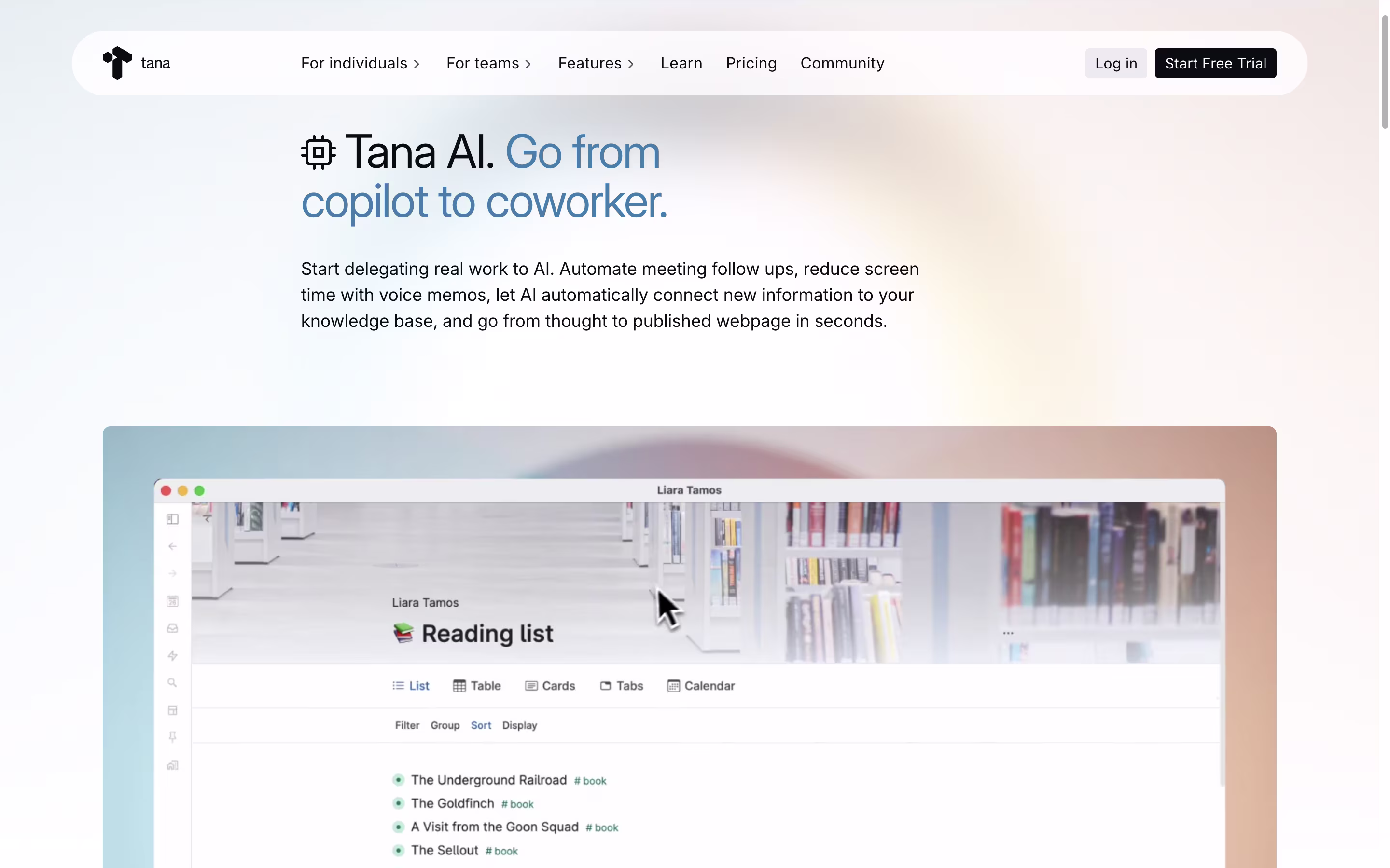 Tana screenshot 8