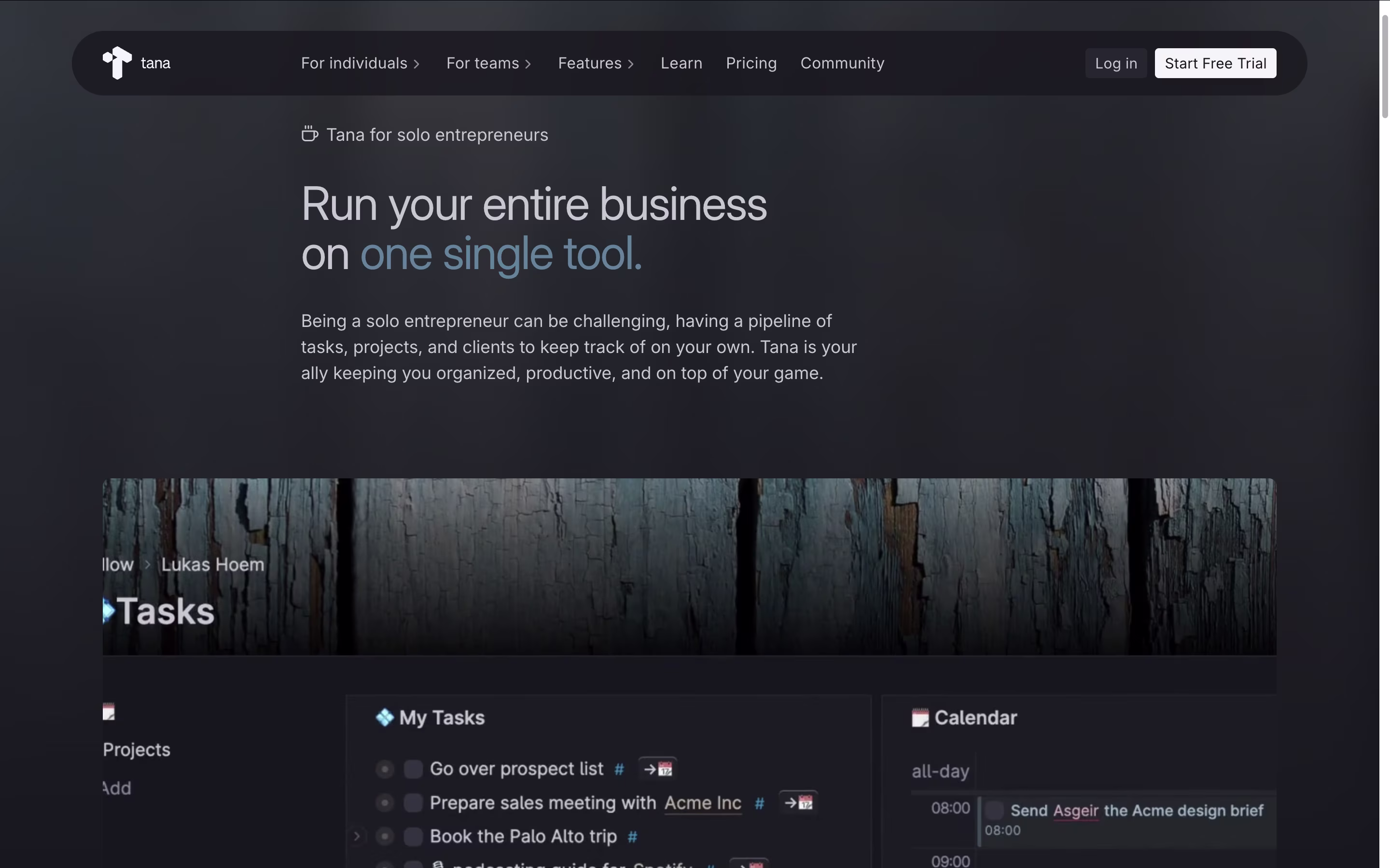 Tana screenshot 4